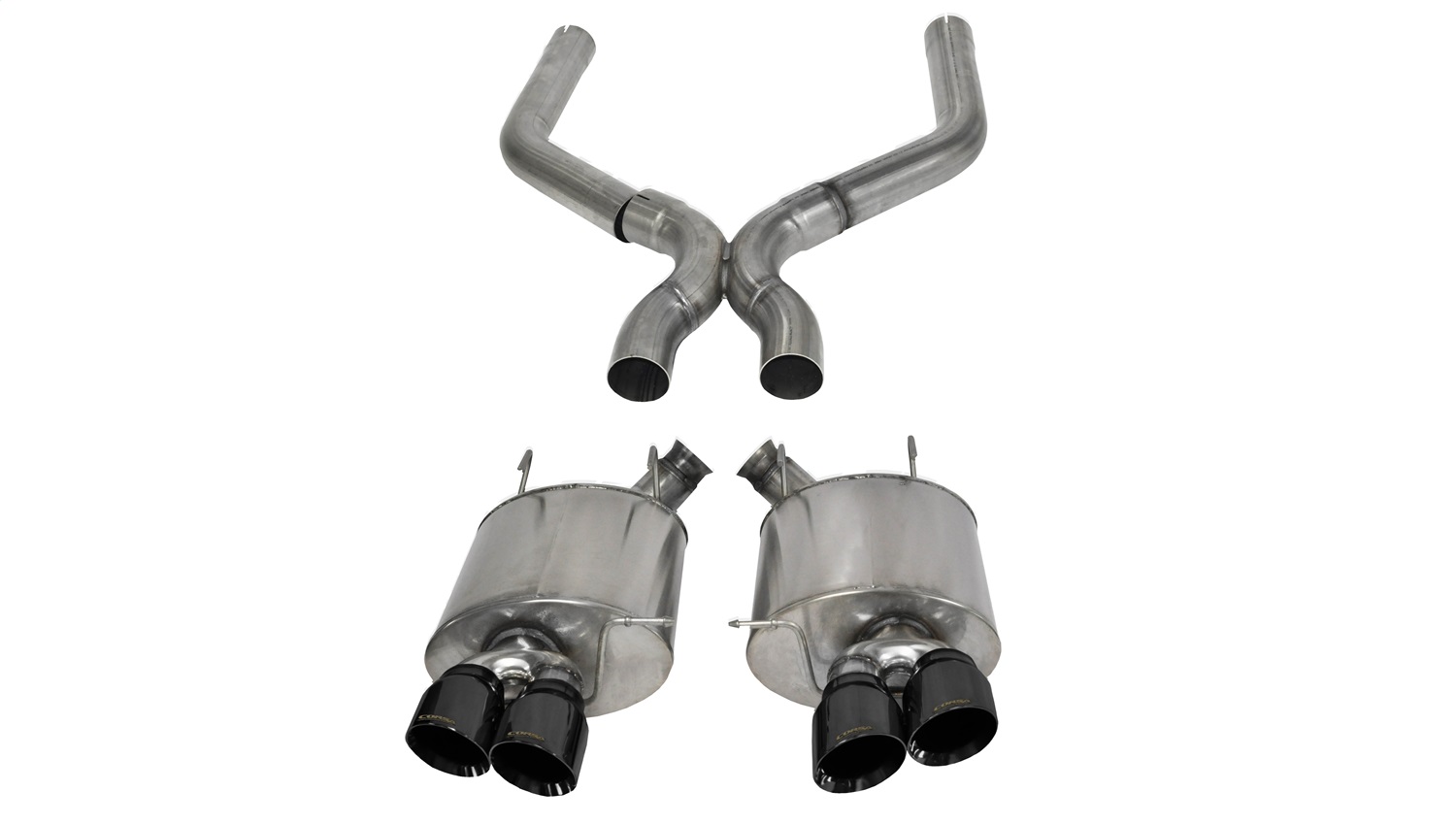 Corsa Performance Corsa Performance 14323BLK Sport Axle-Back Exhaust System Fits 13-14 Mustang