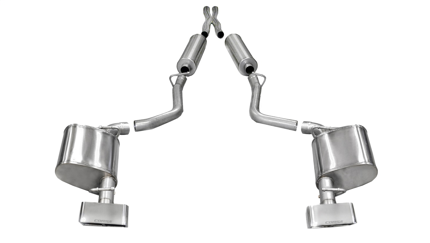 Corsa Performance Corsa Performance 14529 Xtreme Cat-Back Exhaust System Fits 11-14 Challenger