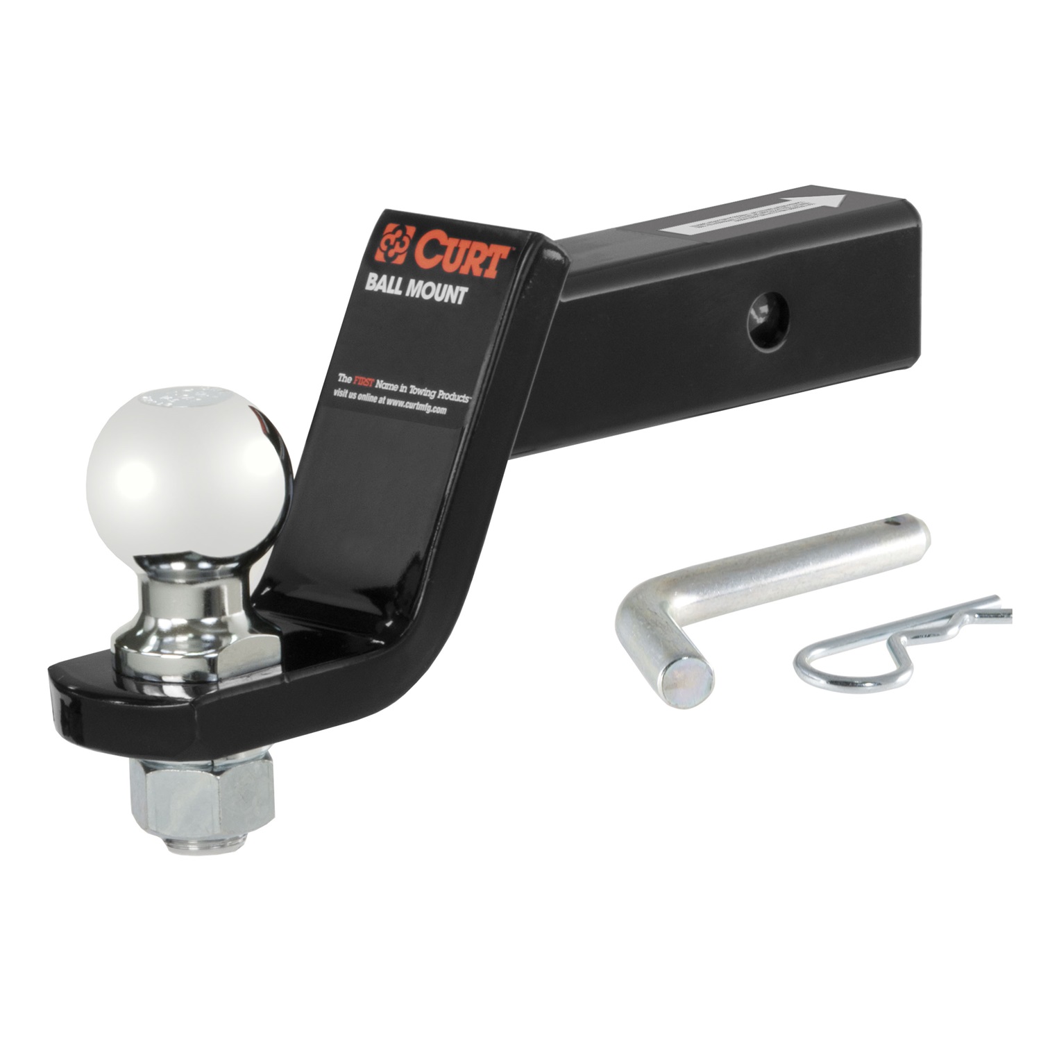 CURT Manufacturing CURT Manufacturing 45042 Class III; Loaded Ball Mount  Fits