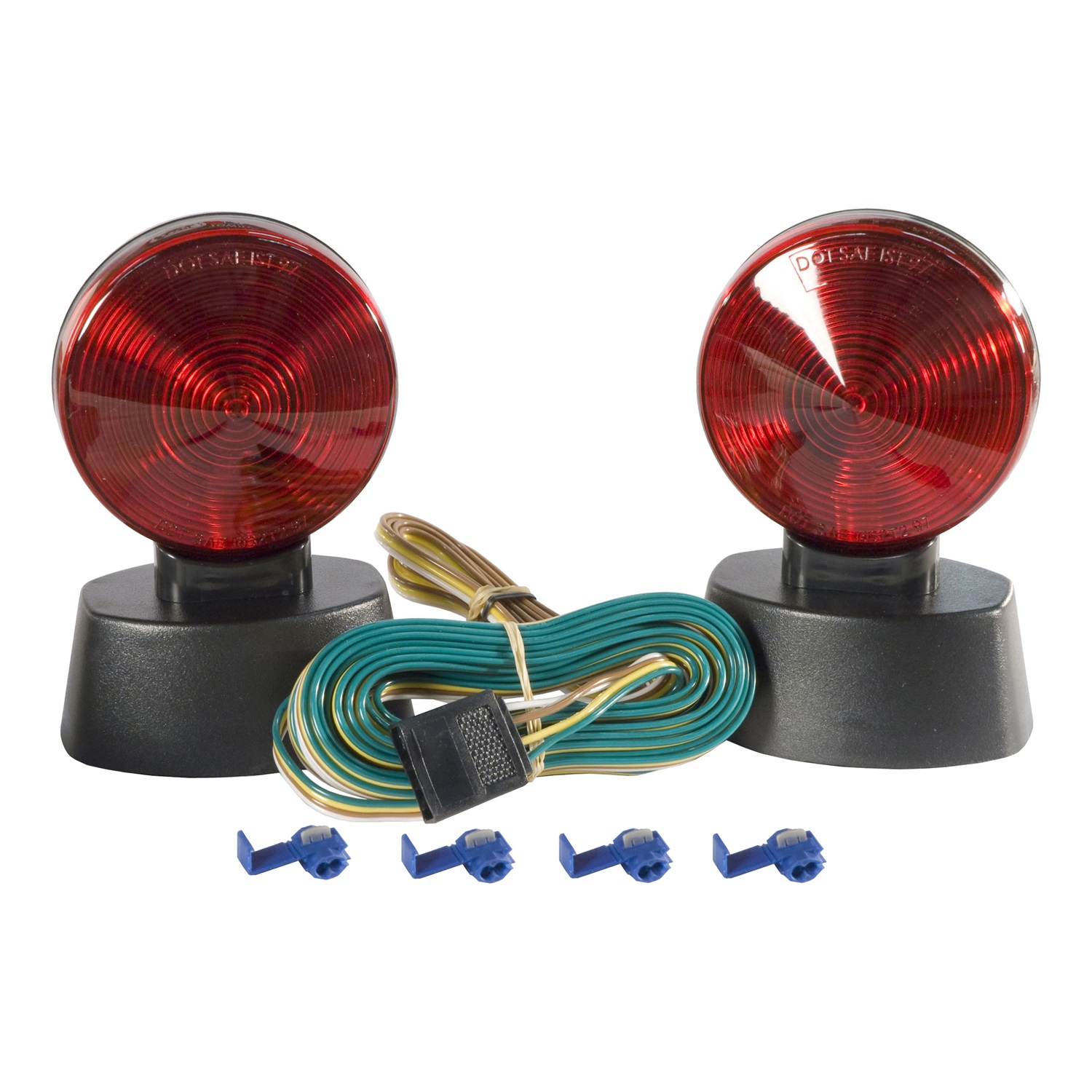 CURT Manufacturing CURT Manufacturing 53204 Magnetic Base Towing Light Kit  Fits