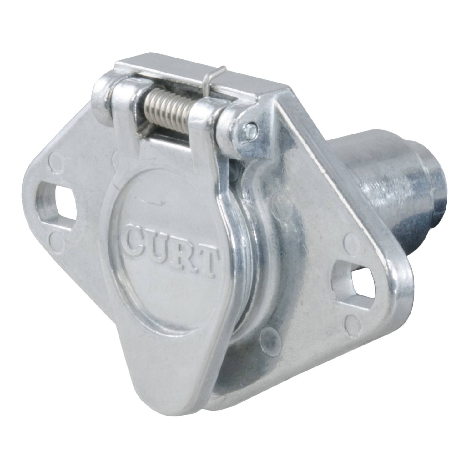 CURT Manufacturing CURT Manufacturing 58070 4-Way Round Wiring Connector  Fits