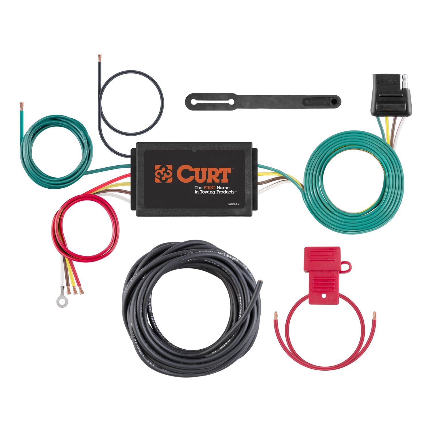 CURT Manufacturing CURT Manufacturing 59187 Wiring Kit  Fits