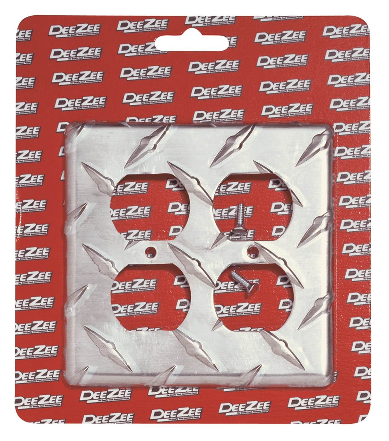 Dee Zee Dee Zee DZ40005 Brite-Tread; Double Electrical Outlet Cover