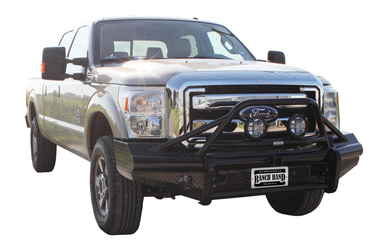 Ranch Hand Ranch Hand BTF111BLR Legend BullNose Series; Front Bumper Replacement