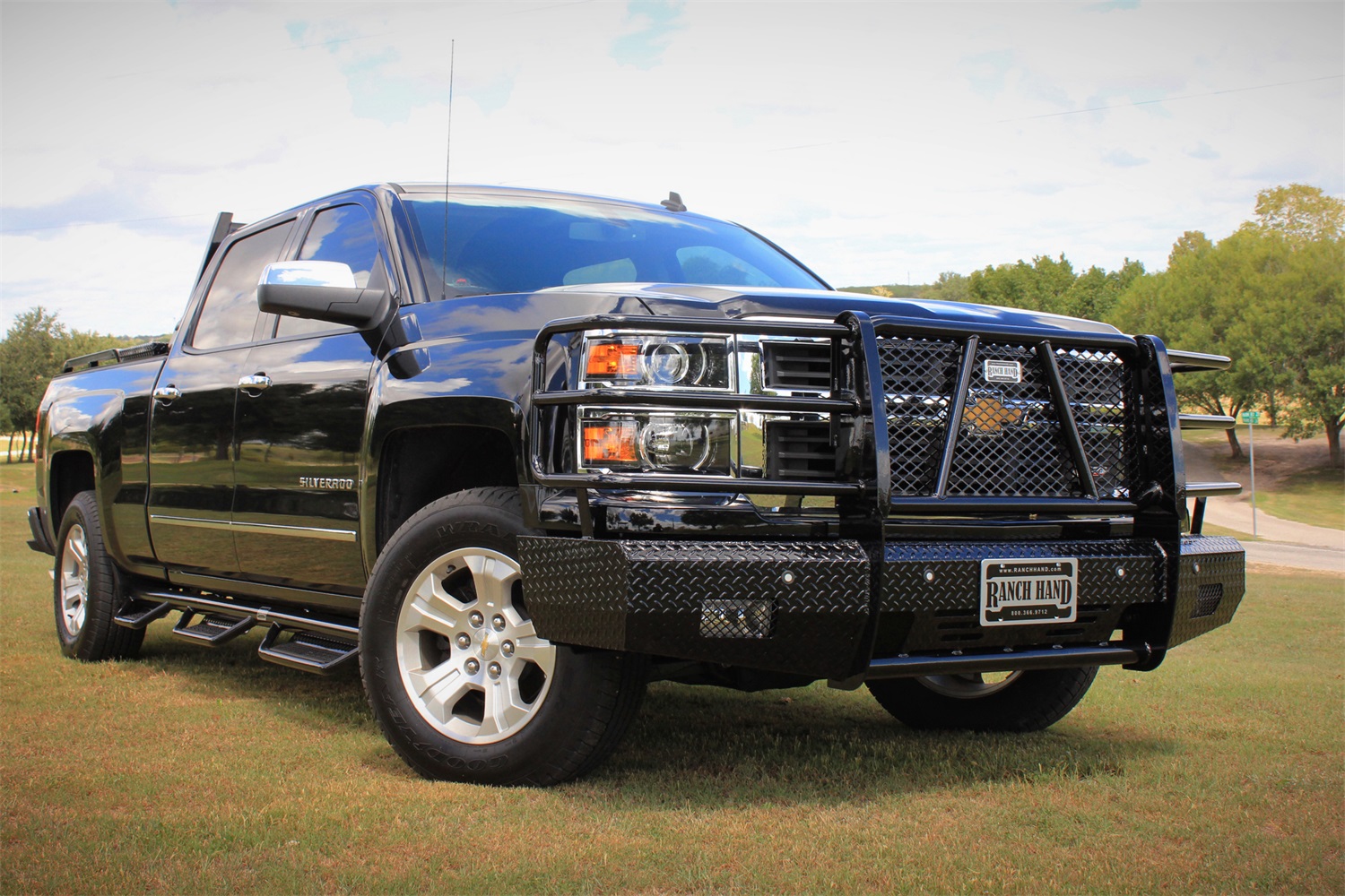 Ranch Hand Ranch Hand FSC14HBL1 Summit Series; Front Bumper Replacement Fits Silverado 1500