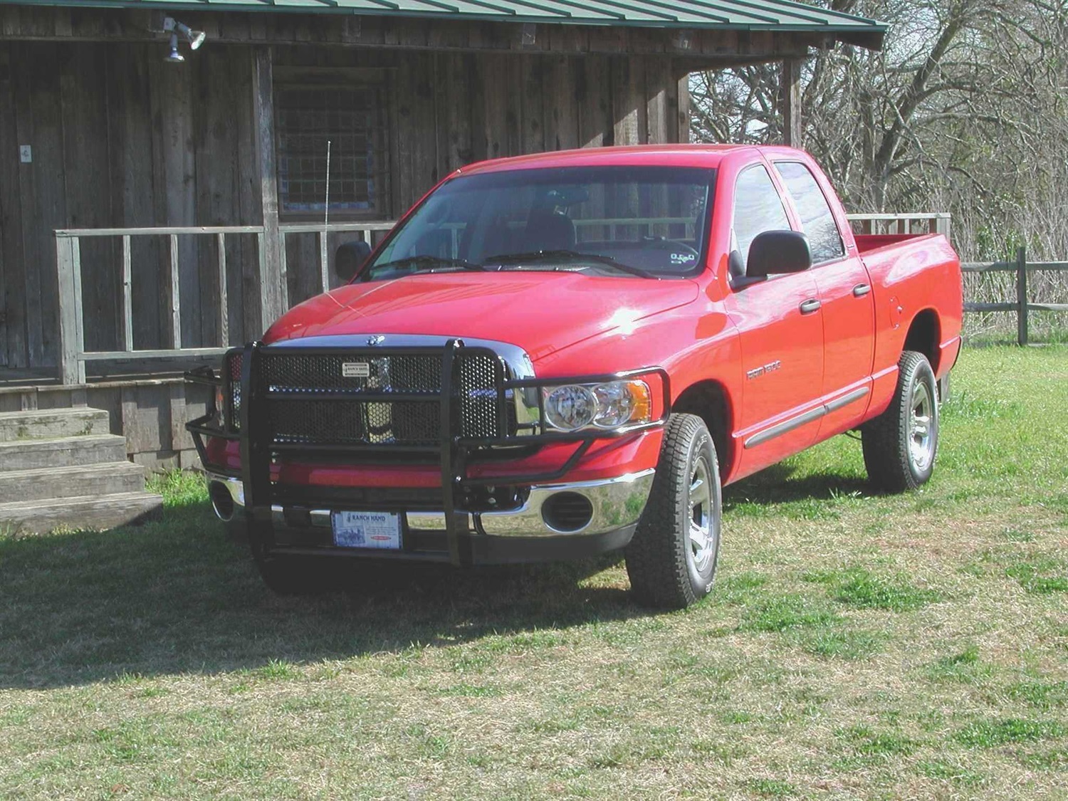 Ranch Hand Ranch Hand GGD02HBL1 Legend Series; Grille Guard Fits 02-05 Ram 1500