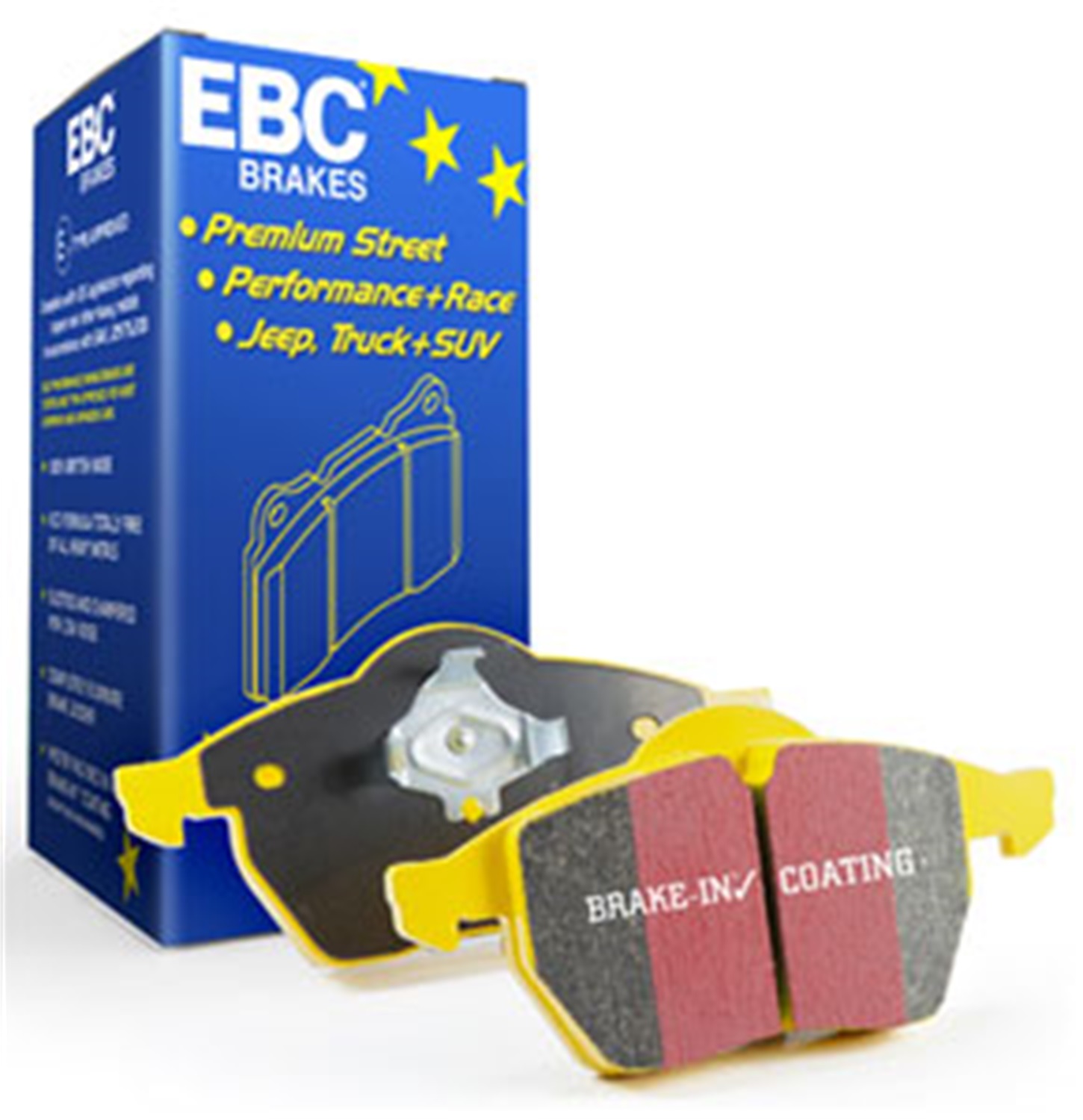 EBC Brakes EBC Brakes DP41885R Yellowstuff Street And Track Brake Pads