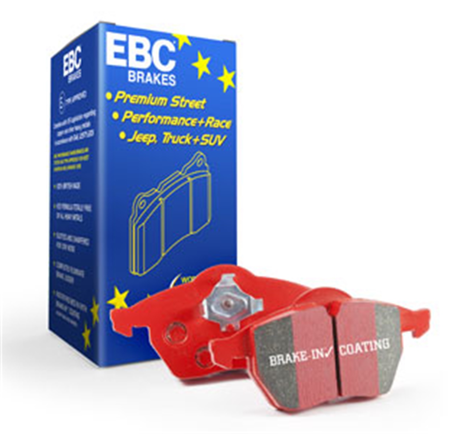EBC Brakes EBC Brakes DP31308C EBC Redstuff Ceramic Low Dust Brake Pads Fits