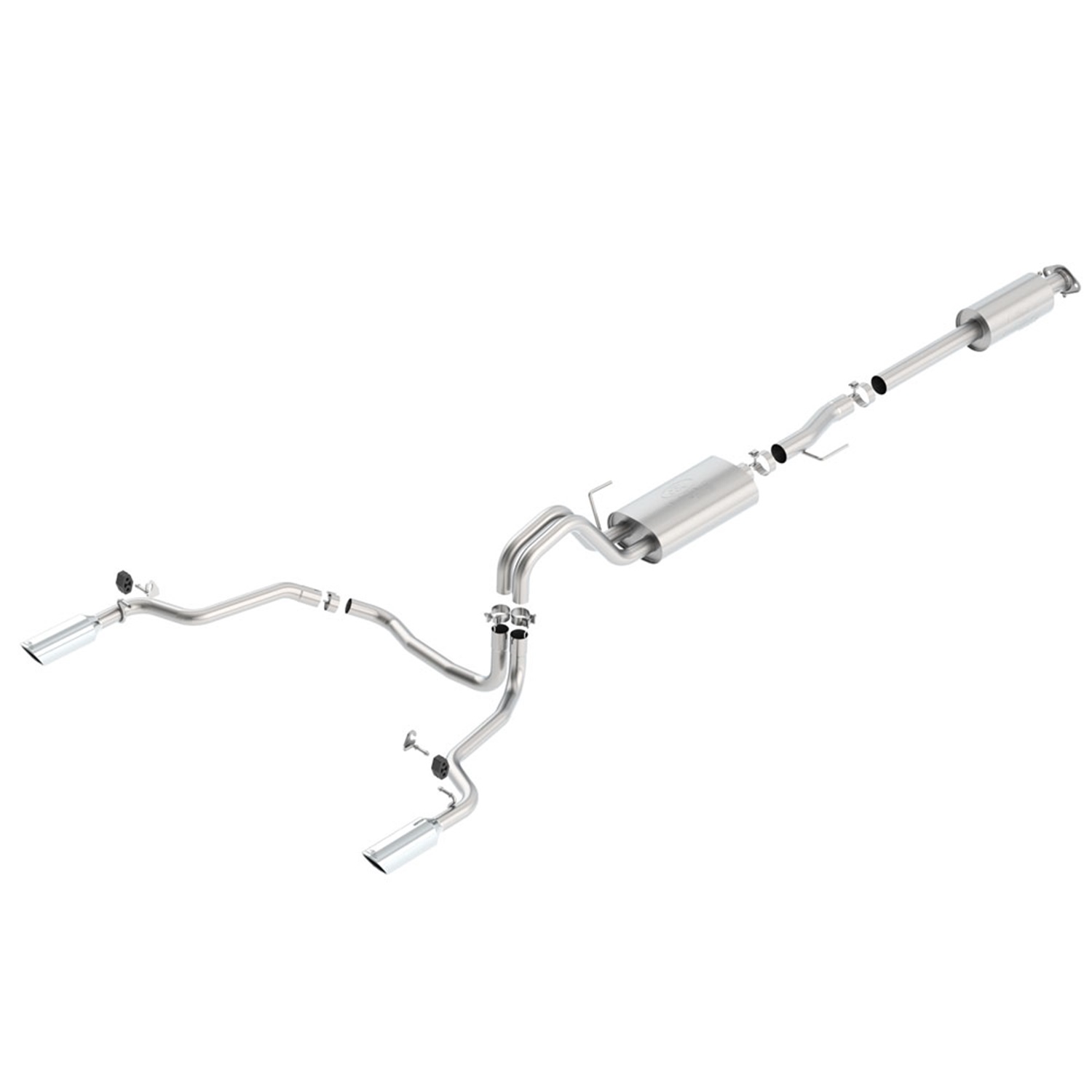 Ford Racing Ford Racing M-5200-F1535DTC Cat-Back Exhaust System Fits 15 F-150