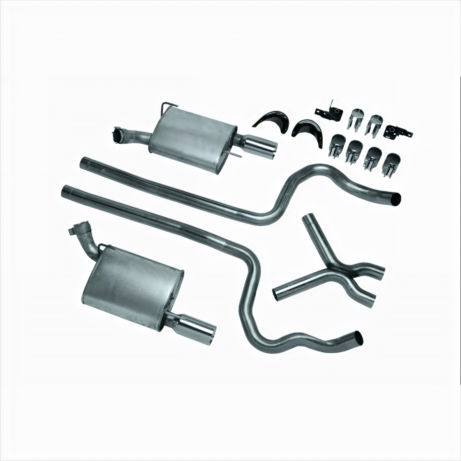Ford Racing Ford Racing M-5230-V6 Mustang V6 Touring Dual Exhaust Kit Fits 05-09 Mustang