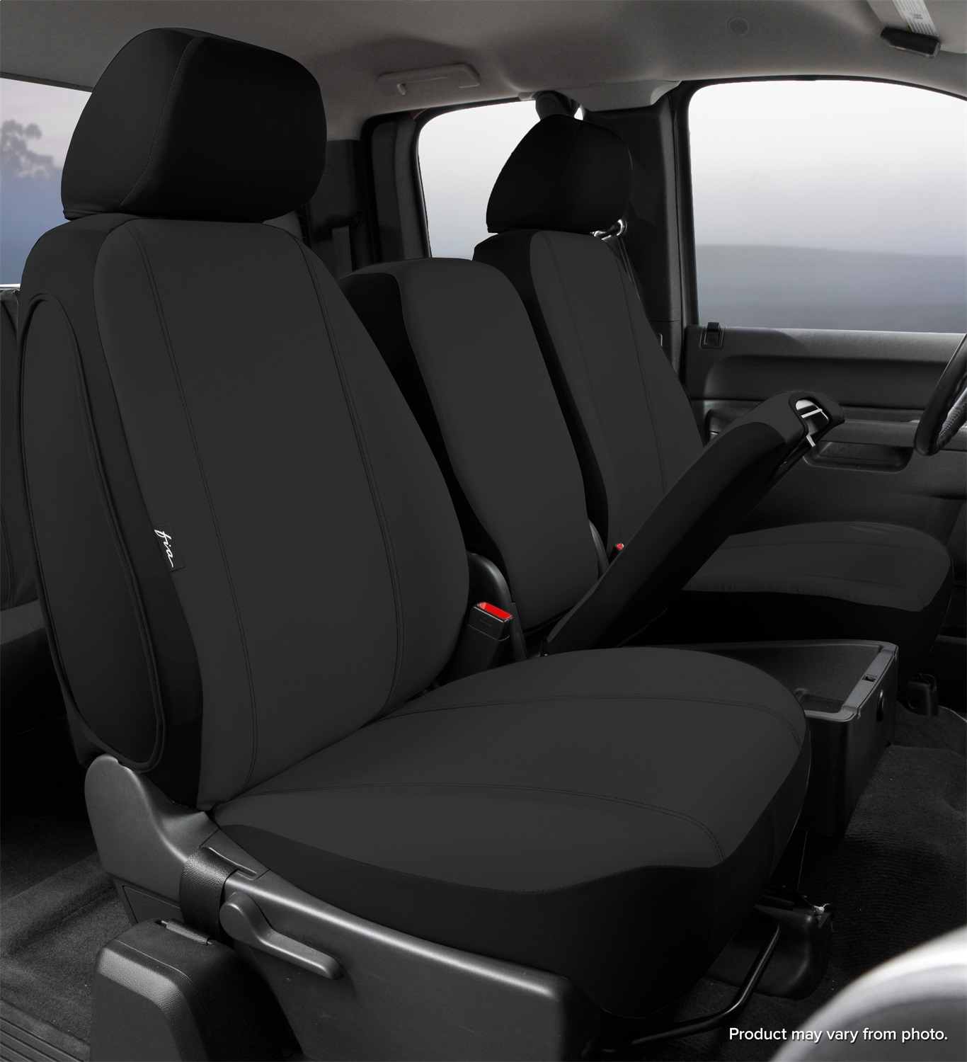 Fia Fia SP87-30BLACK Seat Protector Custom Seat Cover Fits 11-14 F-150