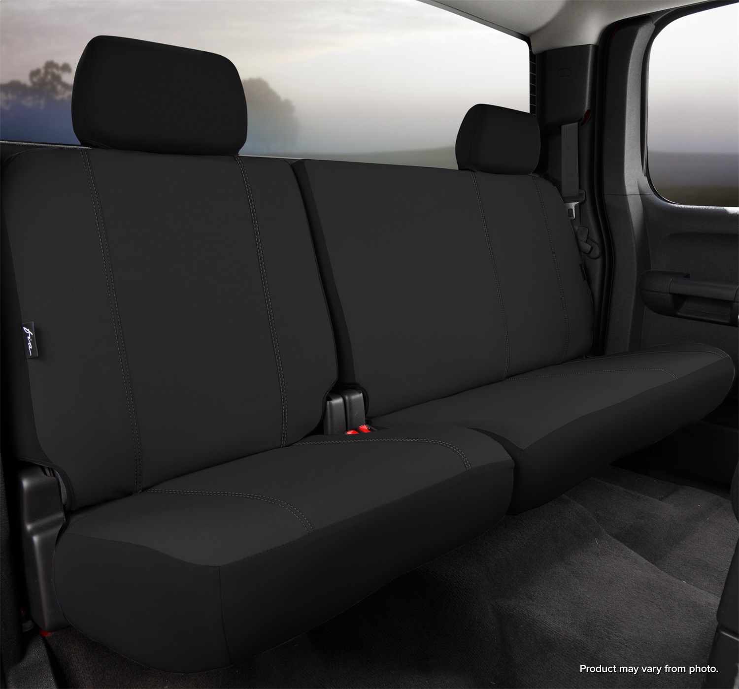 Fia Fia SP82-36BLACK Seat Protector Custom Seat Cover Fits 13-14 F-150