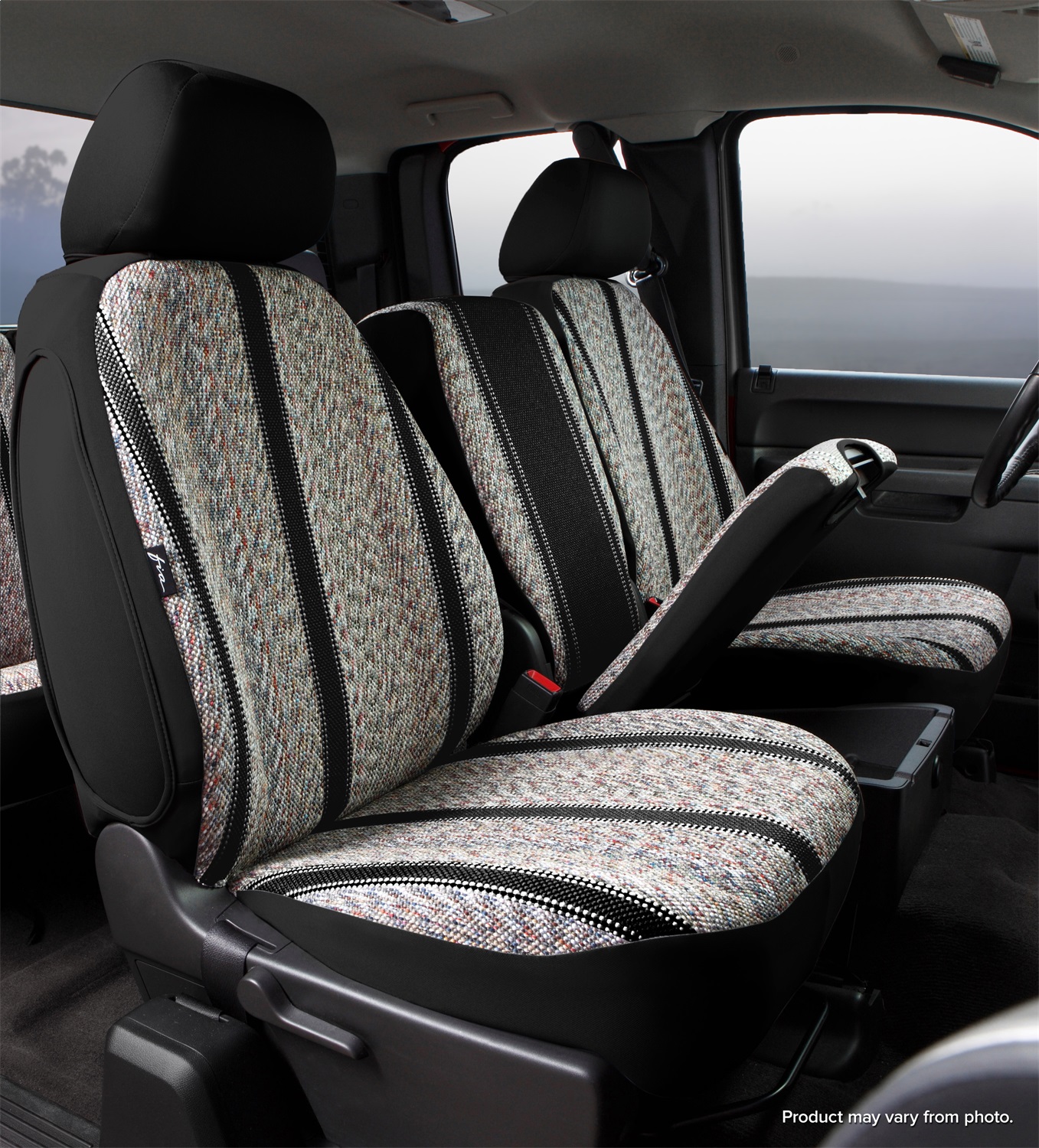 Fia Fia TR47-30BLACK Wrangler Custom Seat Cover Fits 11-14 F-150