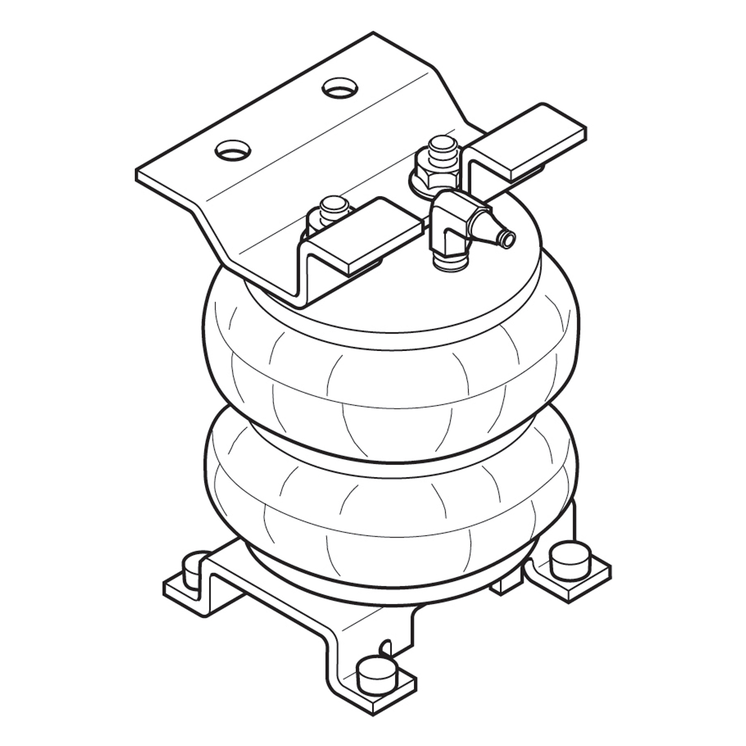 Firestone Ride-Rite Firestone Ride-Rite 2080 Ride-Rite; Air Helper Spring Kit