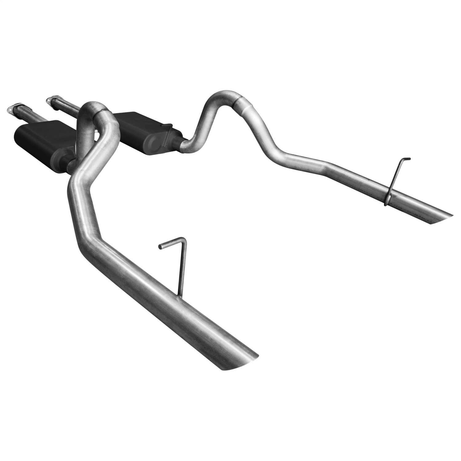 Flowmaster Flowmaster 17112 American Thunder Cat Back Exhaust System Fits 94-97 Mustang