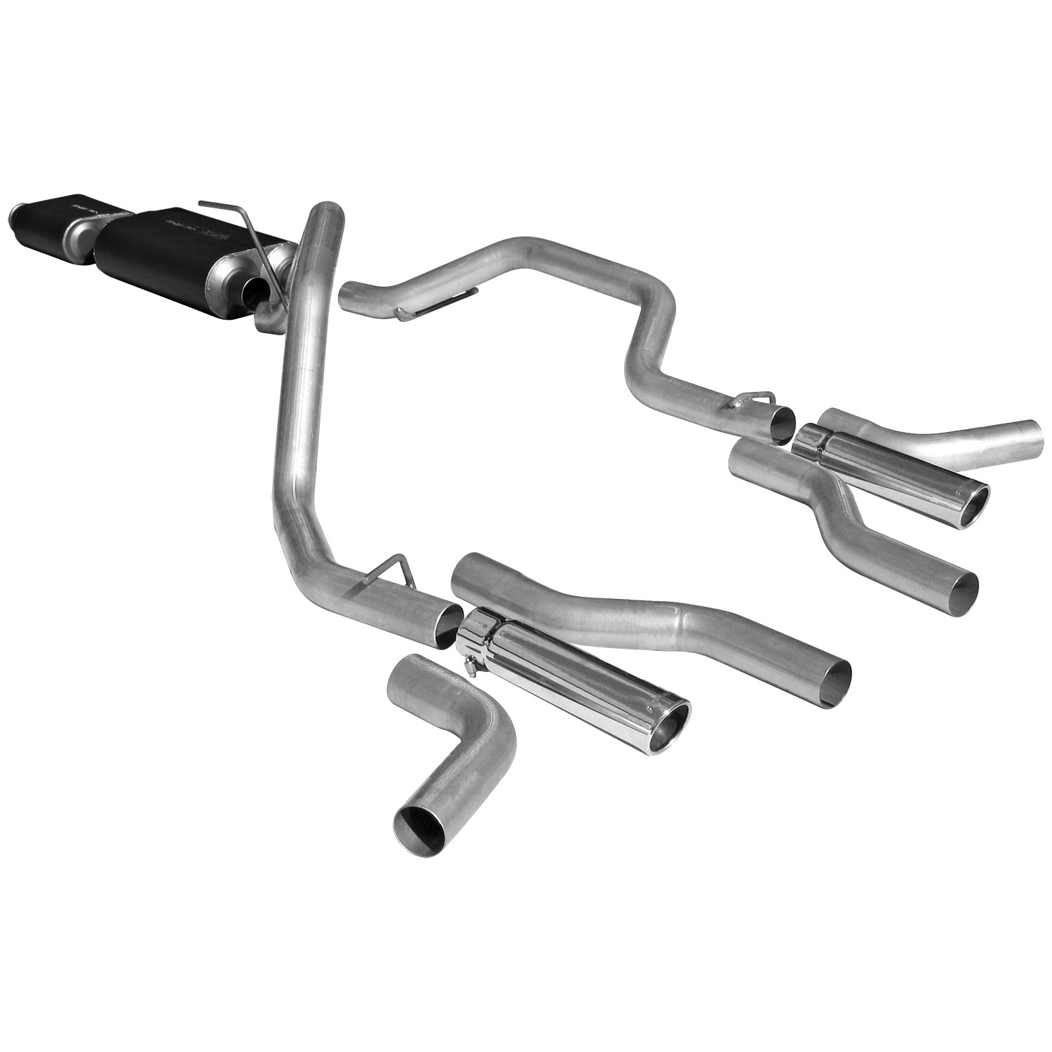 Flowmaster Flowmaster 17425 American Thunder Cat Back Exhaust System Fits 00-06 Tundra