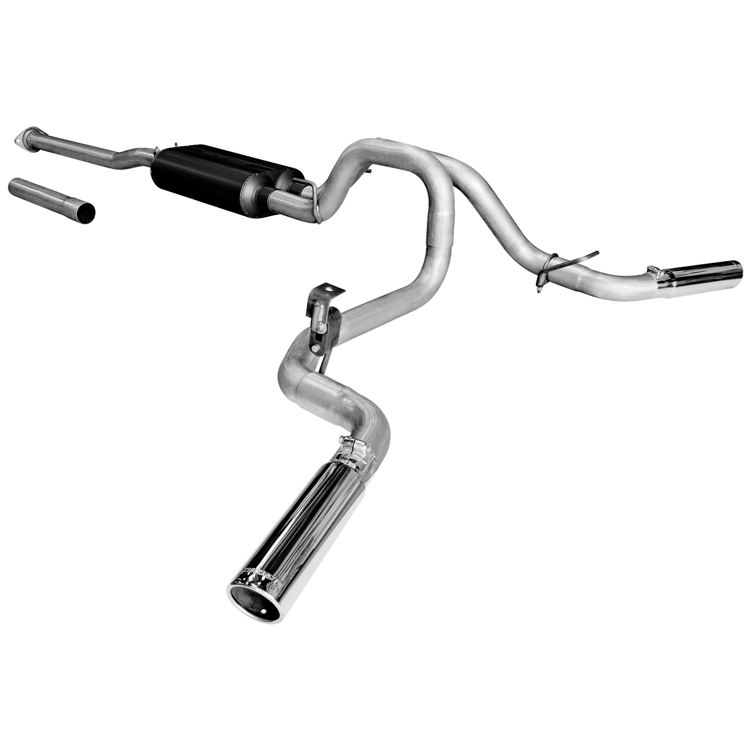 Flowmaster Flowmaster 17432 American Thunder Cat Back Exhaust System Fits 05-13 Tacoma
