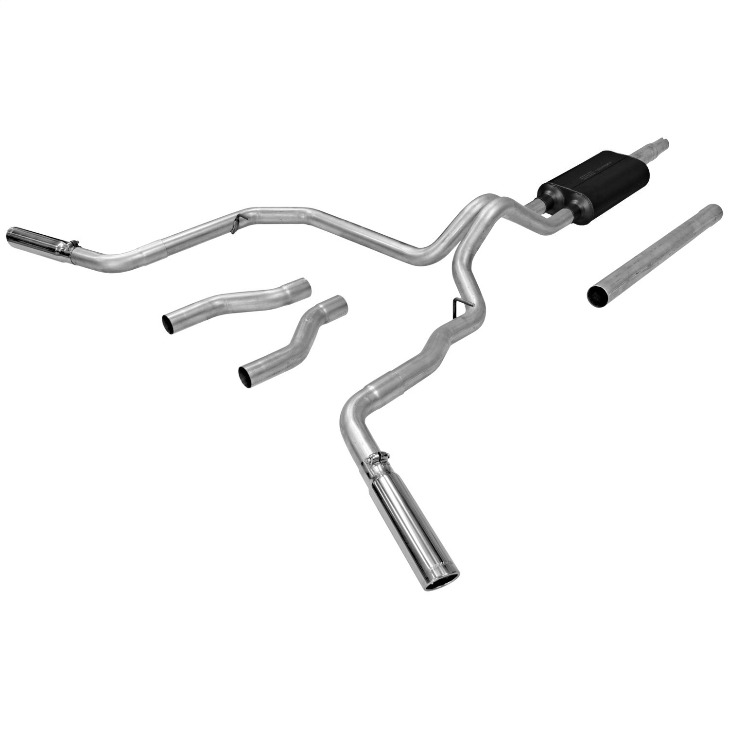 Flowmaster Flowmaster 17471 American Thunder Cat Back Exhaust System Fits 87-96 F-150