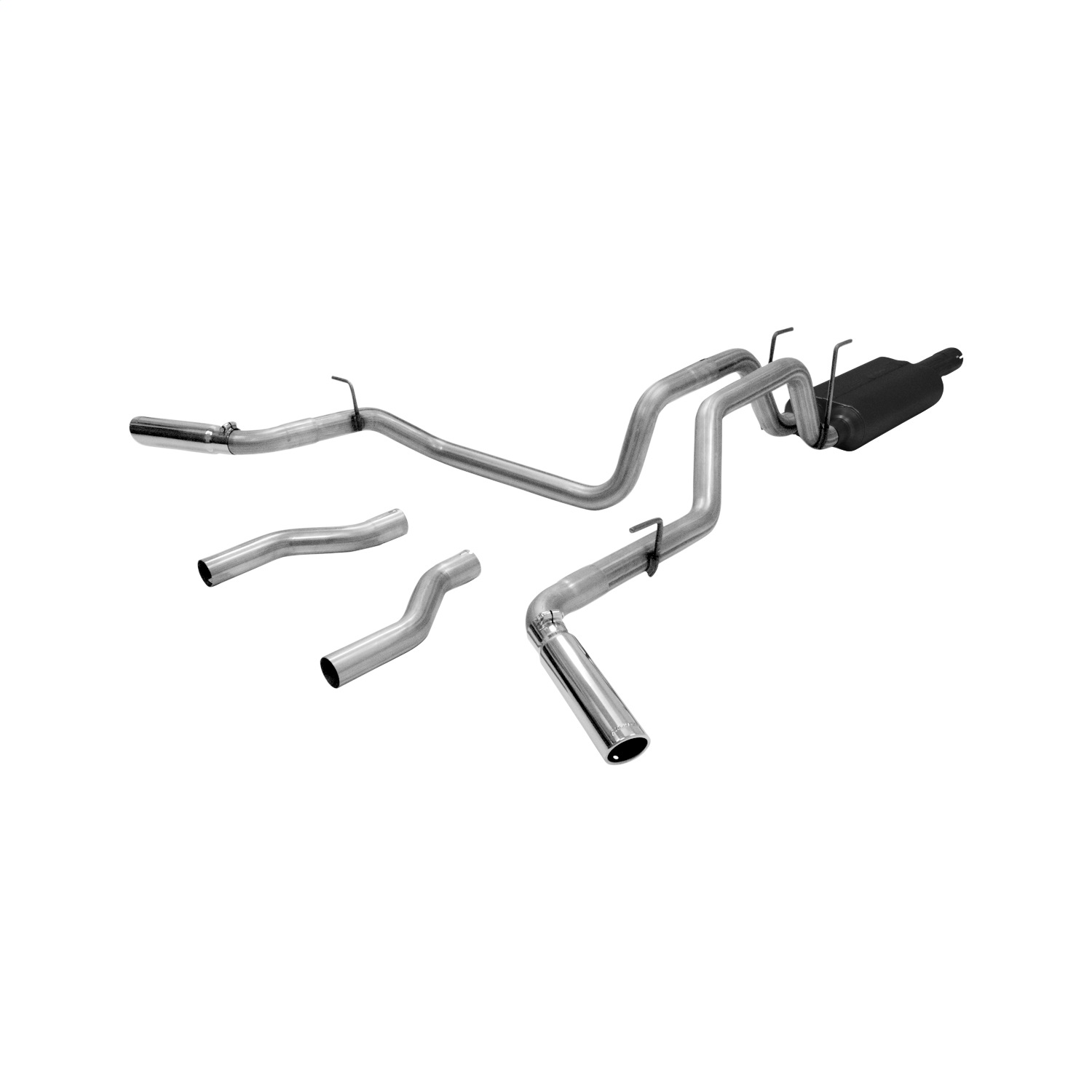 Flowmaster Flowmaster 817423 American Thunder Cat Back Exhaust System Fits 06-08 Ram 1500