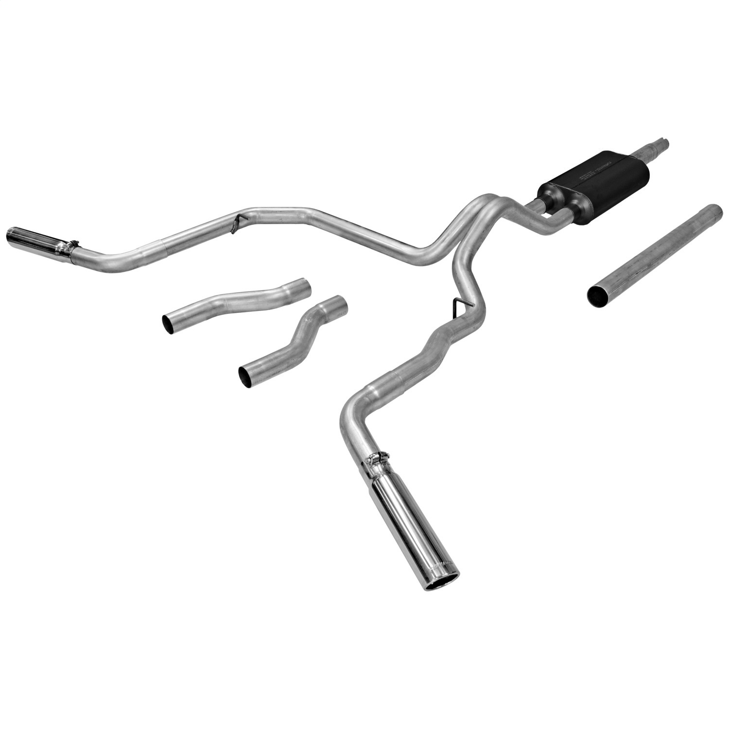Flowmaster Flowmaster 817471 American Thunder Cat Back Exhaust System Fits 87-96 F-150