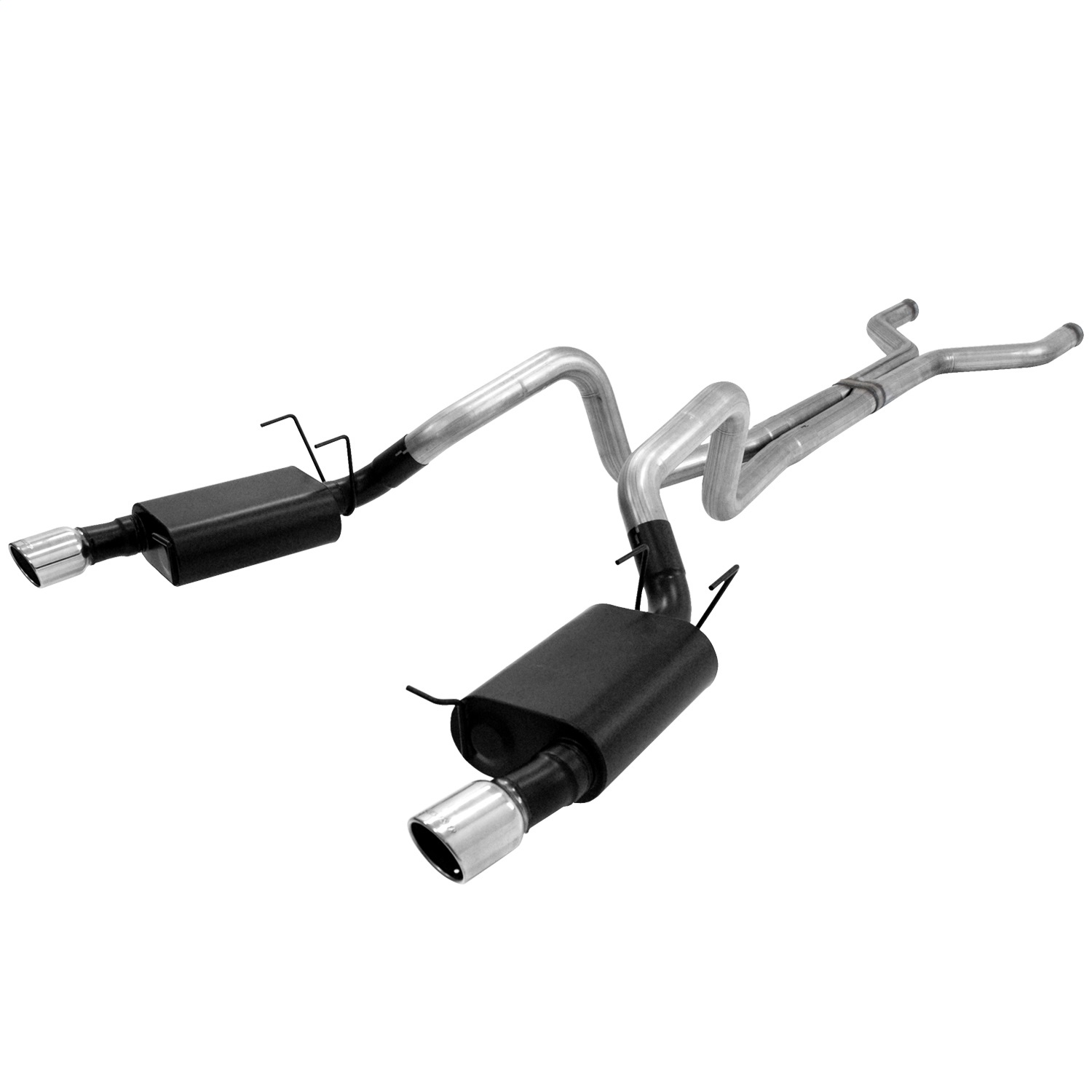 Flowmaster Flowmaster 817587 American Thunder Cat Back Exhaust System Fits 13-14 Mustang