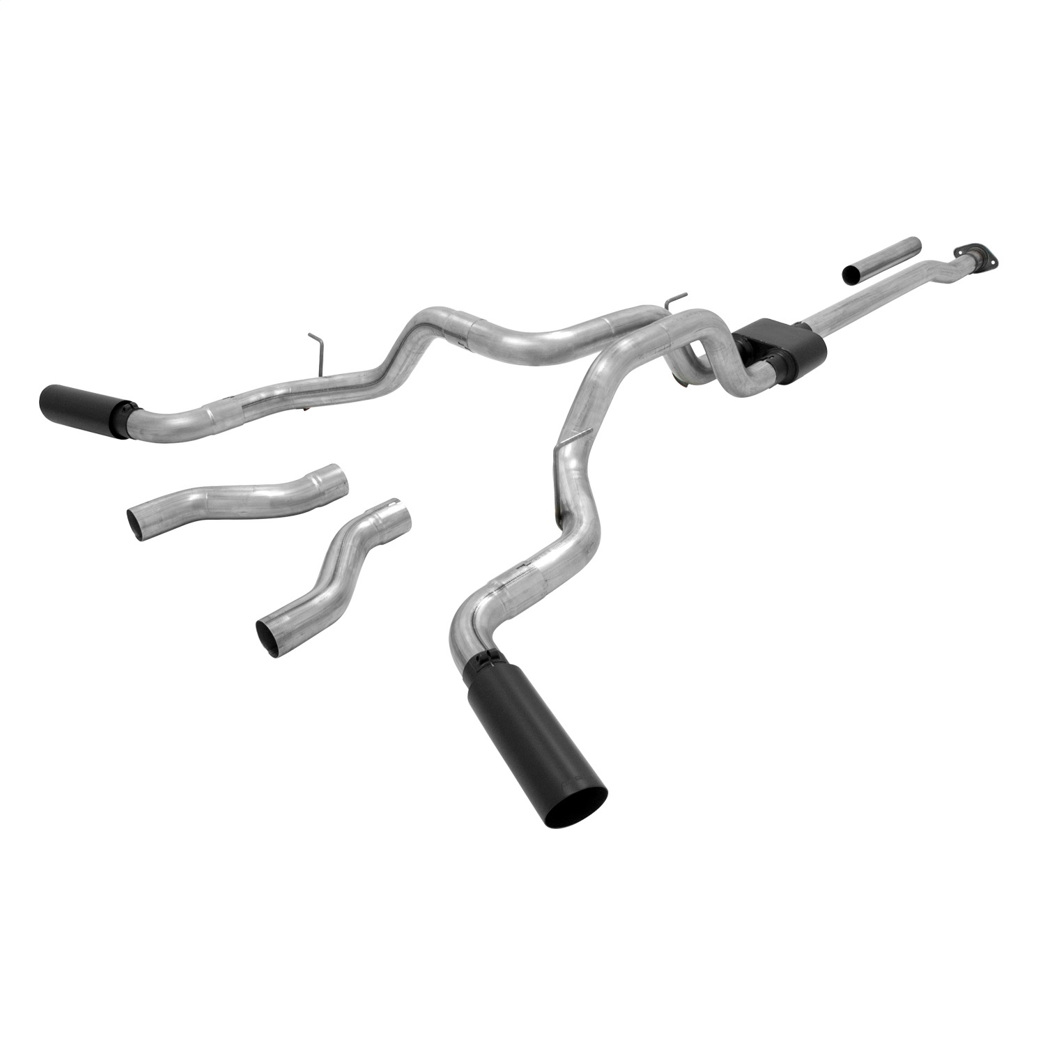 Flowmaster Flowmaster 817691 Outlaw Series Cat Back Exhaust System Fits 09-14 F-150