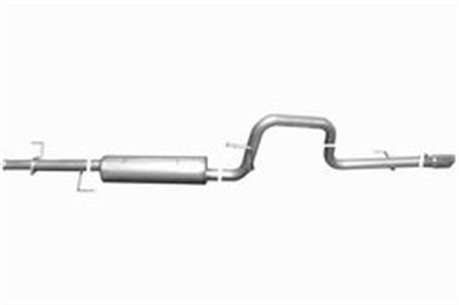 Gibson Performance Gibson Performance 18707 Cat Back; Single Straight Rear Fits 03-13 4Runner
