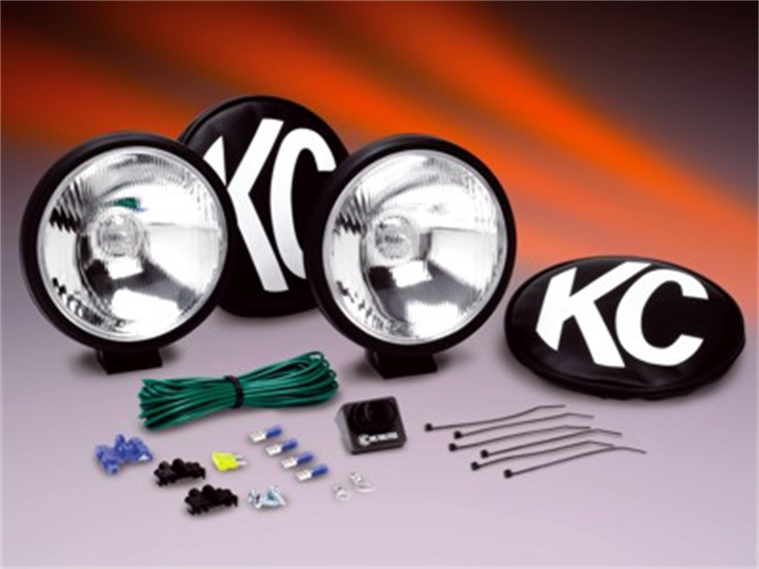 KC HiLites KC HiLites 156 KC Apollo Series; Driving Light Kit