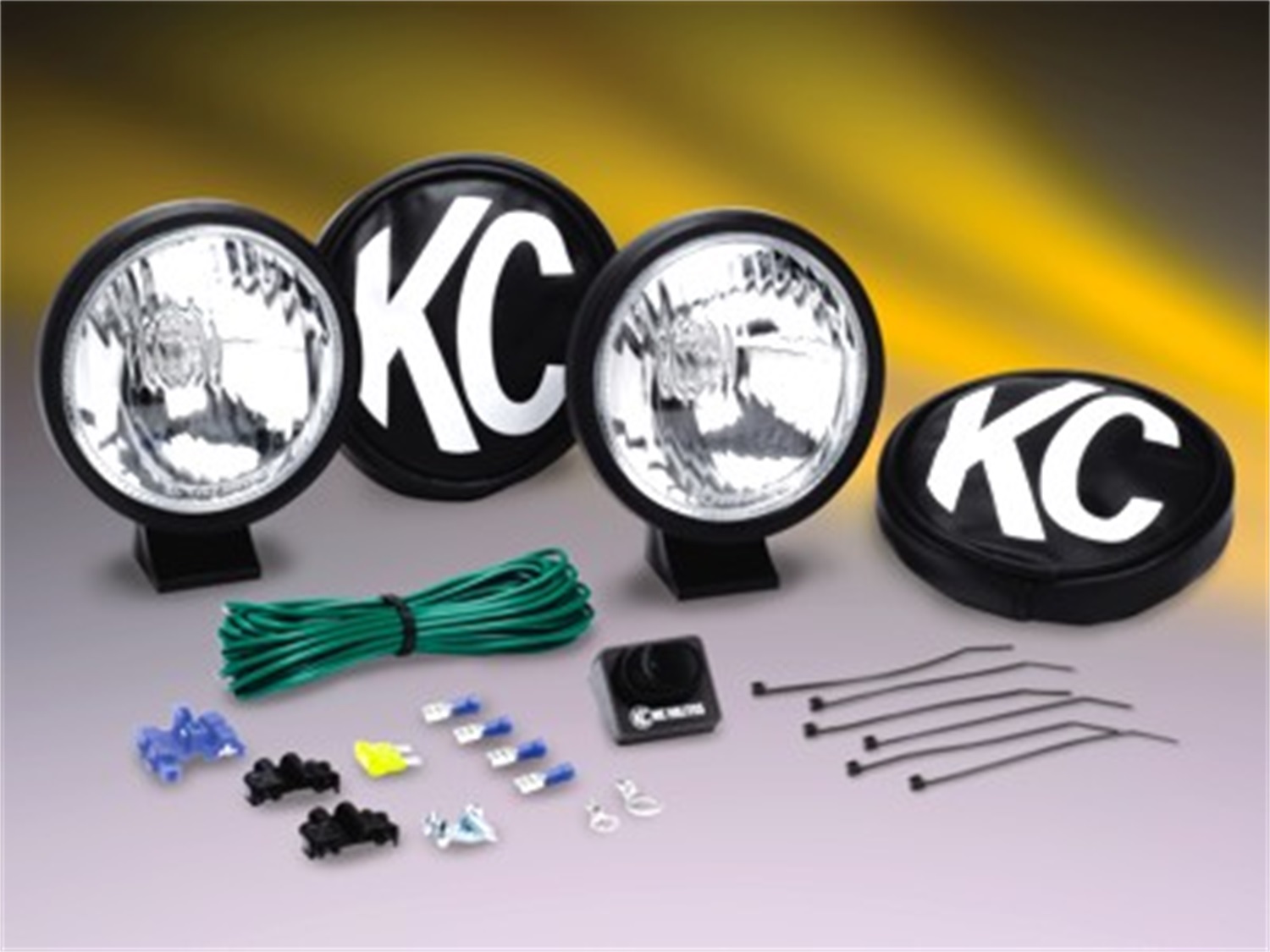 KC HiLites KC HiLites 456 KC Apollo Series; Driving Light Kit
