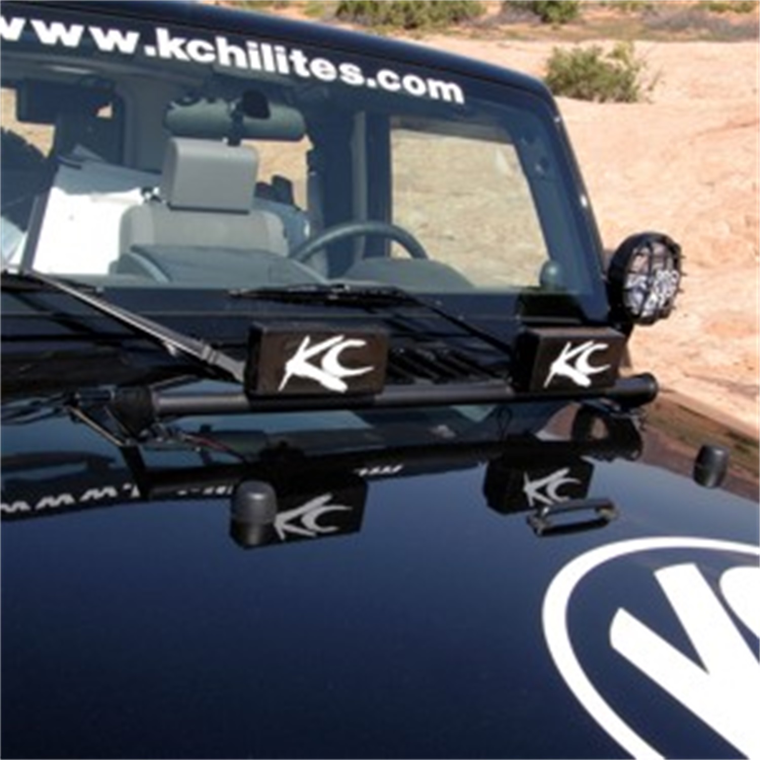 KC HiLites KC HiLites 7409 Front End; Light Bar Fits 07-14 Wrangler (JK)