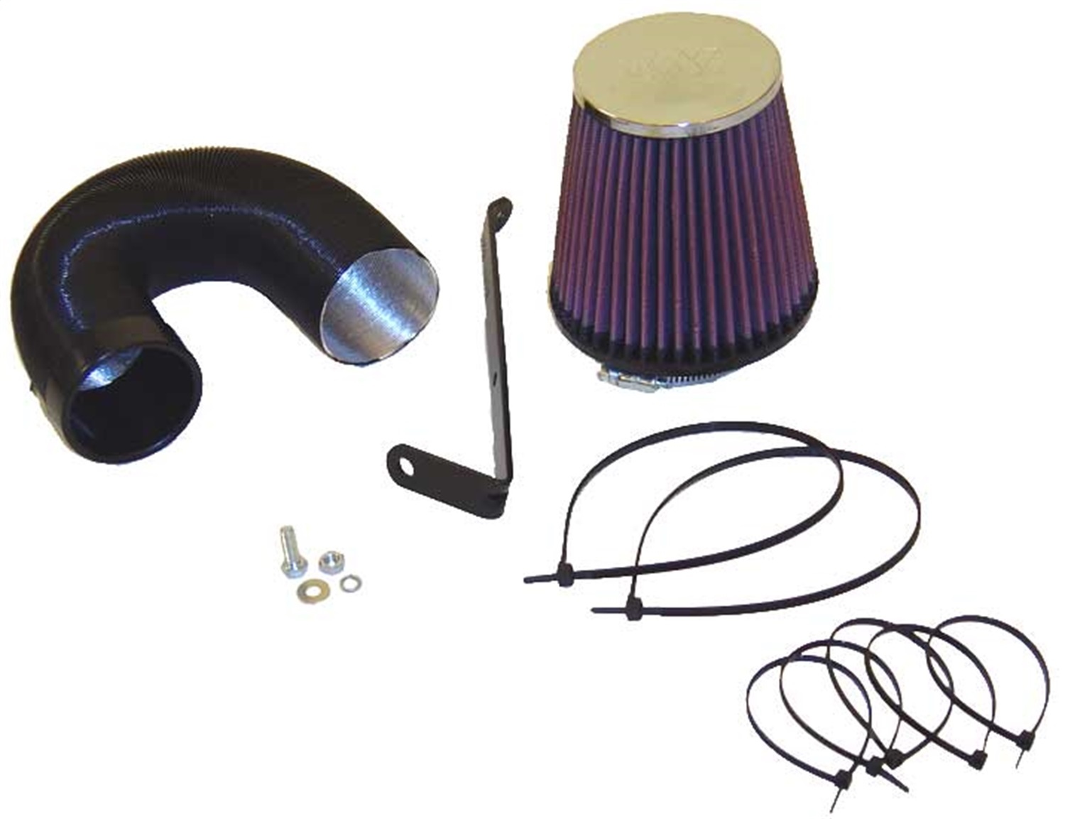 K&N Filters K&N Filters 57-0282 57i Series Induction Kit Fits 97-98 A4 Quattro
