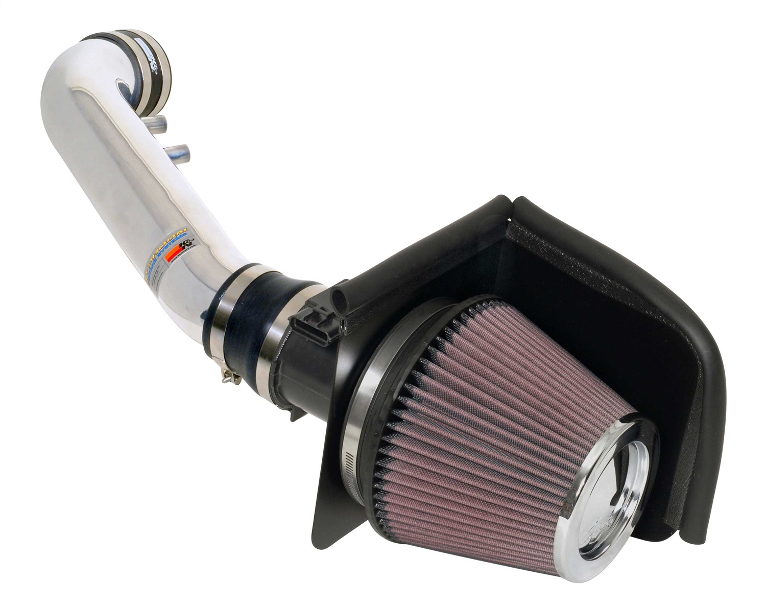 K&N Filters K&N Filters 69-3521TP Typhoon; Short Ram Air Intake Filter Assembly Fits Mustang