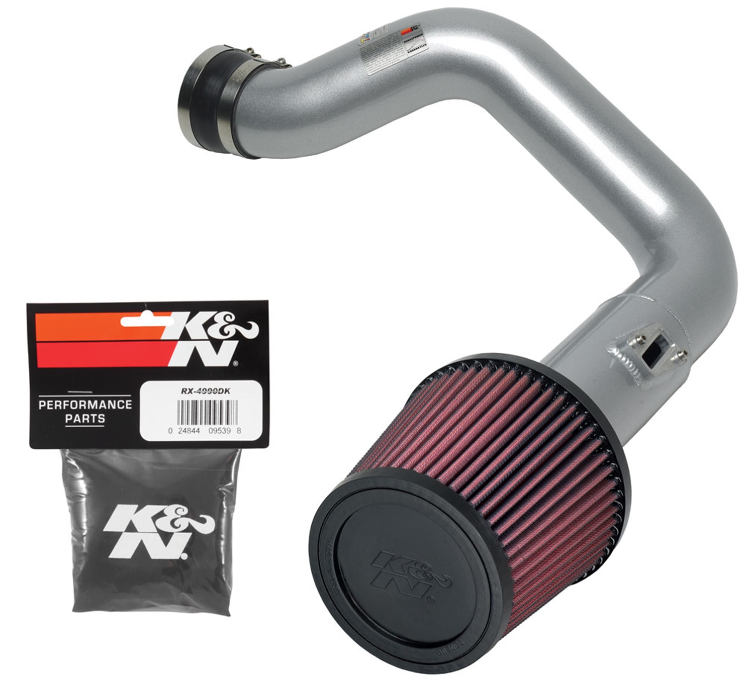 K&N Filters K&N Filters 69-4516TS Typhoon; Cold Air Intake Filter Assembly Fits 05-06 Cobalt