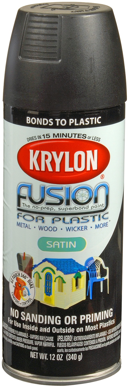 Krylon Krylon 2421 Krylon Fusion For Plastic; Satins