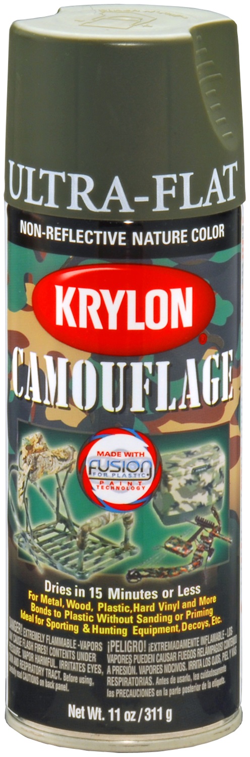 Krylon Krylon 4293 Krylon Camouflage Paint with Fusion for Plastic Technology