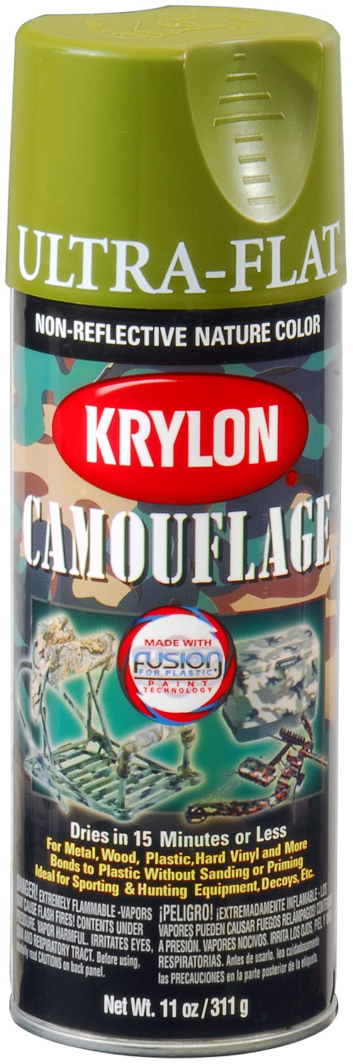 Krylon Krylon 4296 Krylon Camouflage Paint with Fusion for Plastic Technology