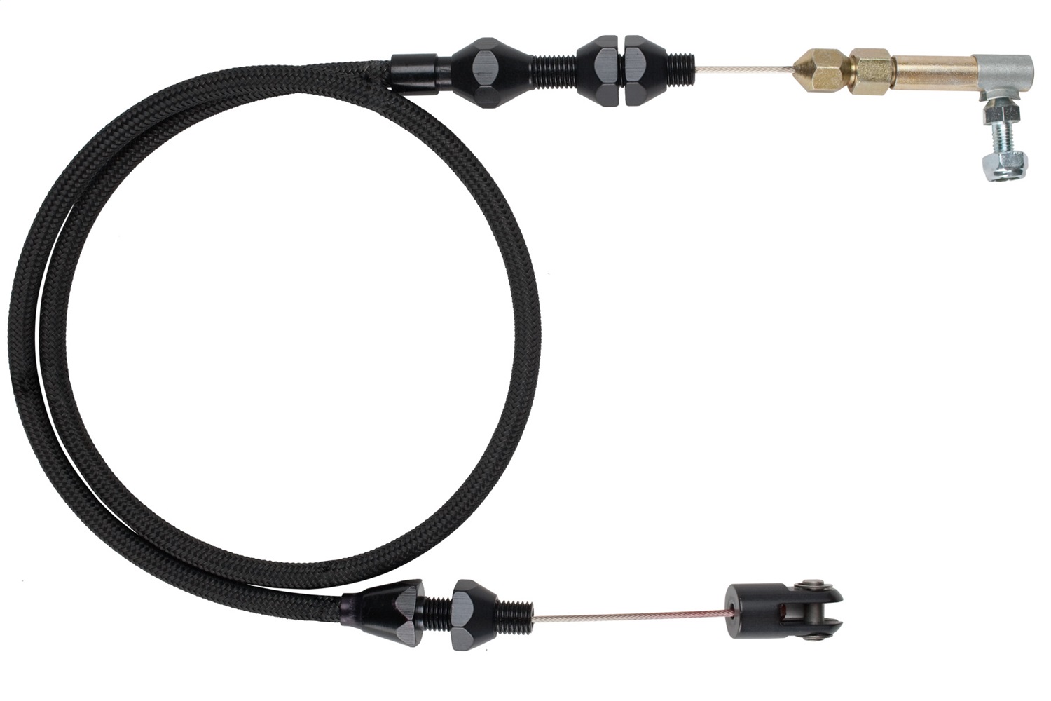 Lokar Lokar XTC-1000HT Midnight Series; Hi-Tech Throttle Cable Kit