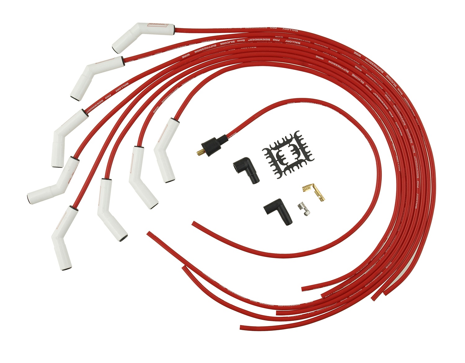 Mallory Mallory 947C Pro Sidewinder Spark Plug Wire Kit