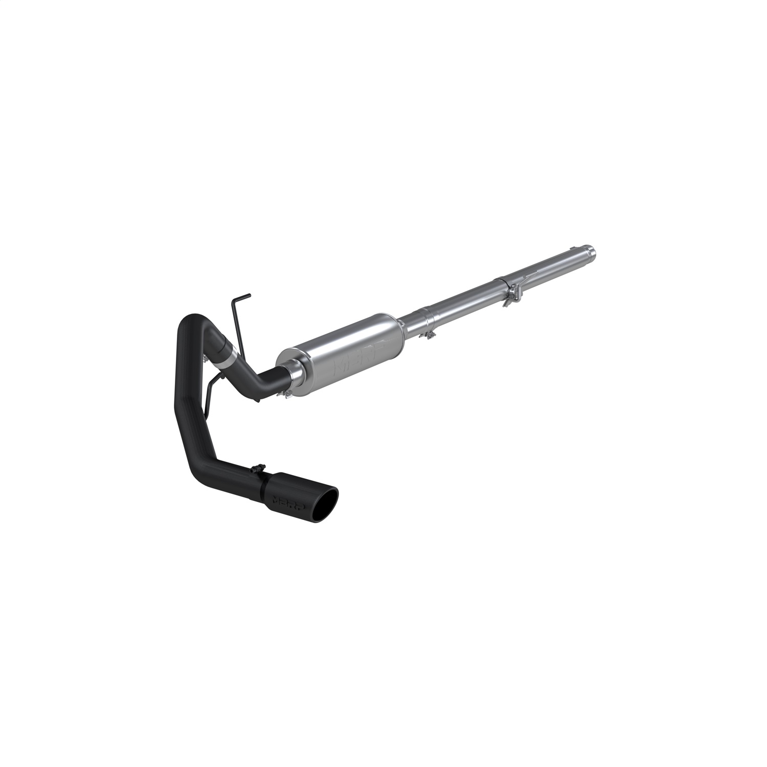 MBRP Exhaust MBRP Exhaust S5200BLK Black Series; Cat Back Single Side Exit Exhaust System