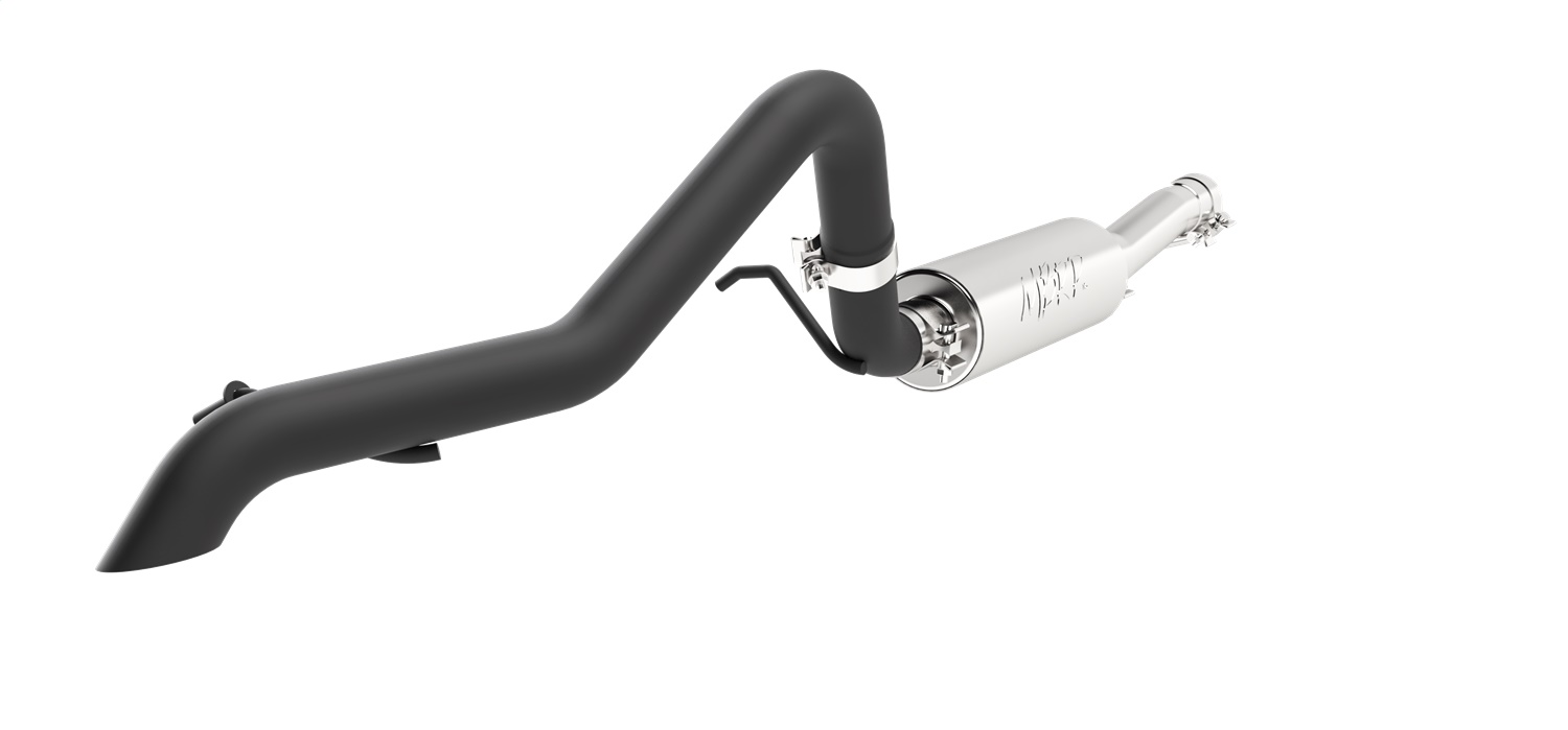MBRP Exhaust MBRP Exhaust S5518BLK Black Series; Off Road Single Side Exit Exhaust System