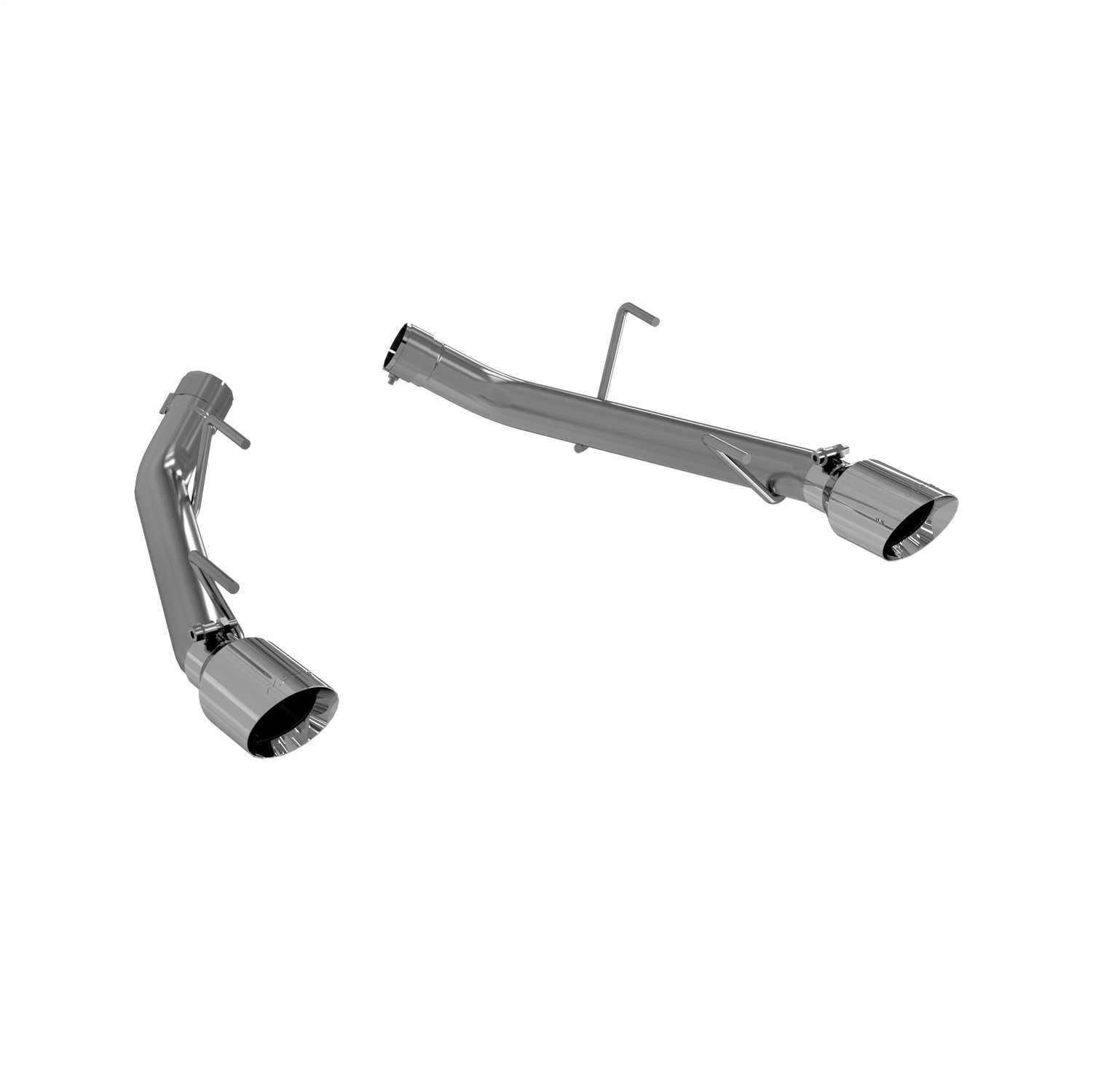 MBRP Exhaust MBRP Exhaust S7202304 Pro Series; Dual Axle Back Muffler Delete Pipe