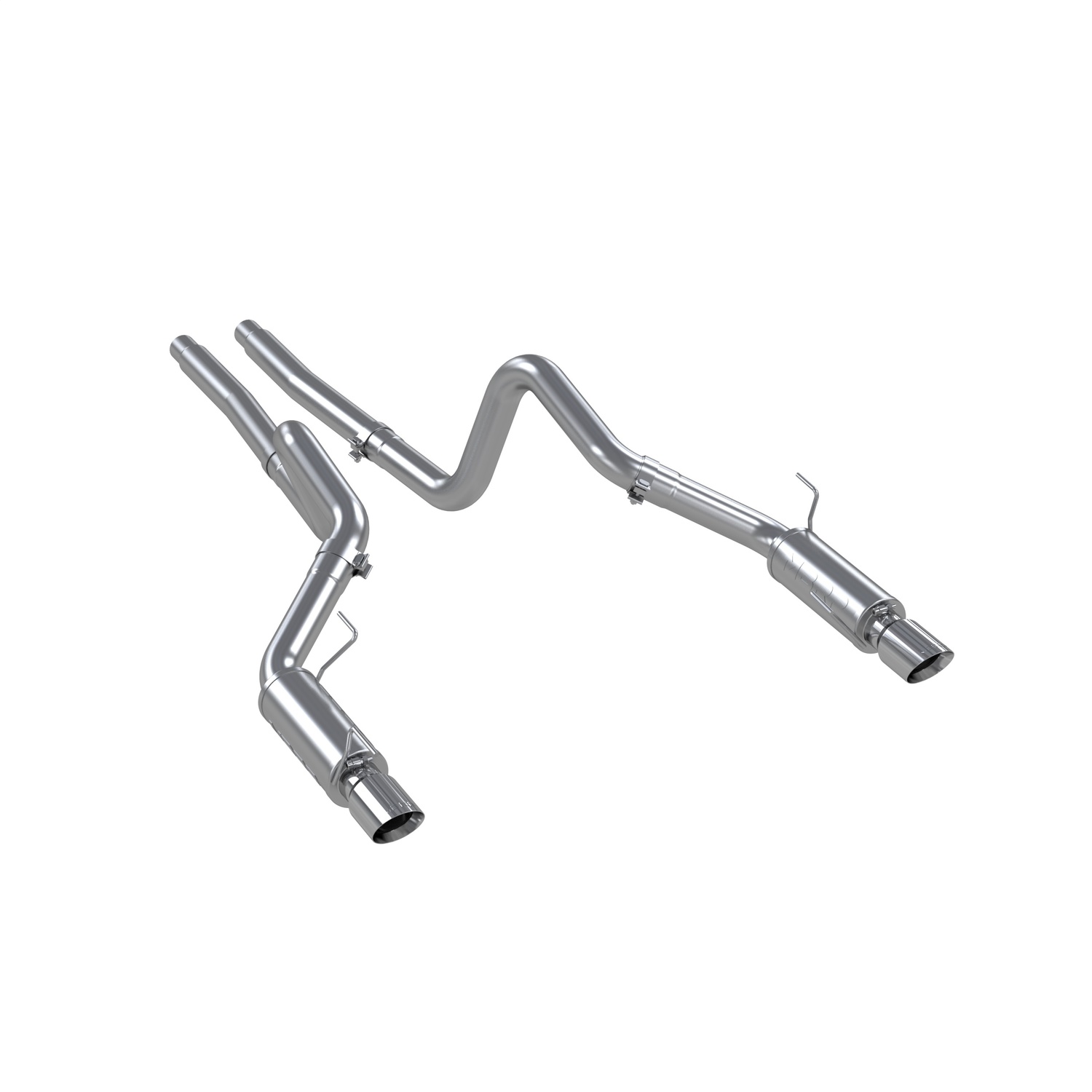 MBRP Exhaust MBRP Exhaust S7270409 XP Series; Cat Back Dual Split Rear Exit Exhaust System