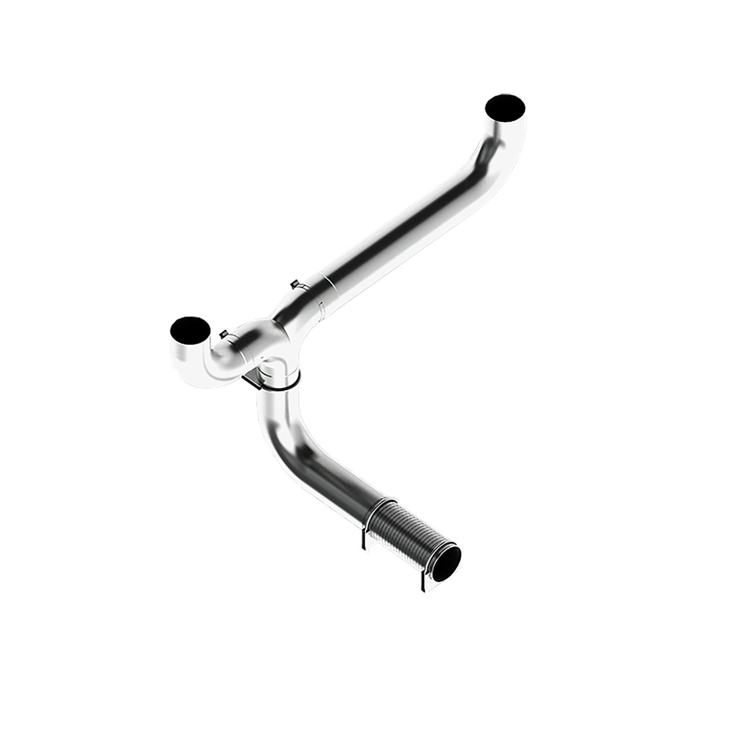 MBRP Exhaust MBRP Exhaust UT5001 Smokers; T Pipe Single Exhaust Pipe Kit