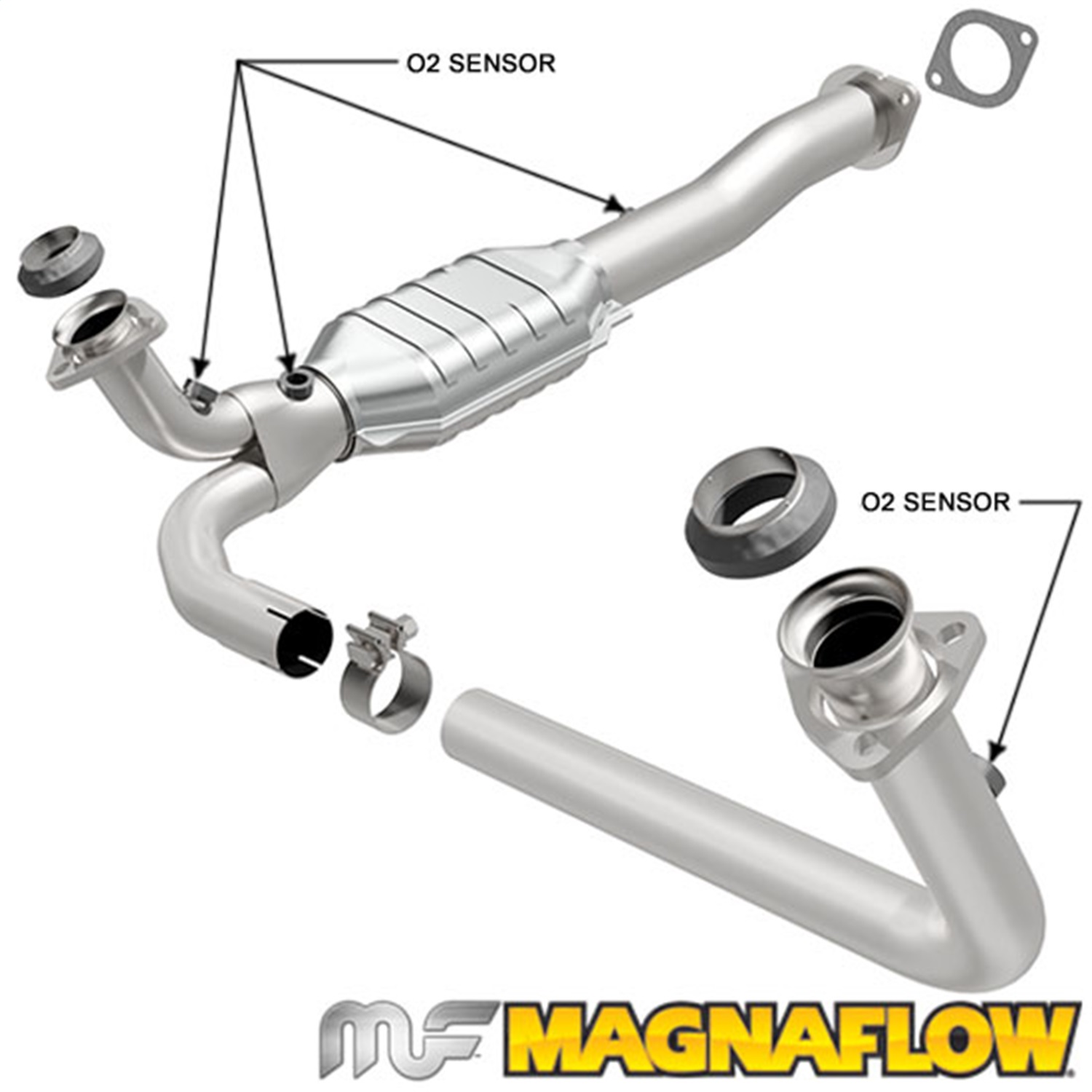 MagnaFlow California Converter MagnaFlow California Converter 445457 Direct Fit California Catalytic Converter