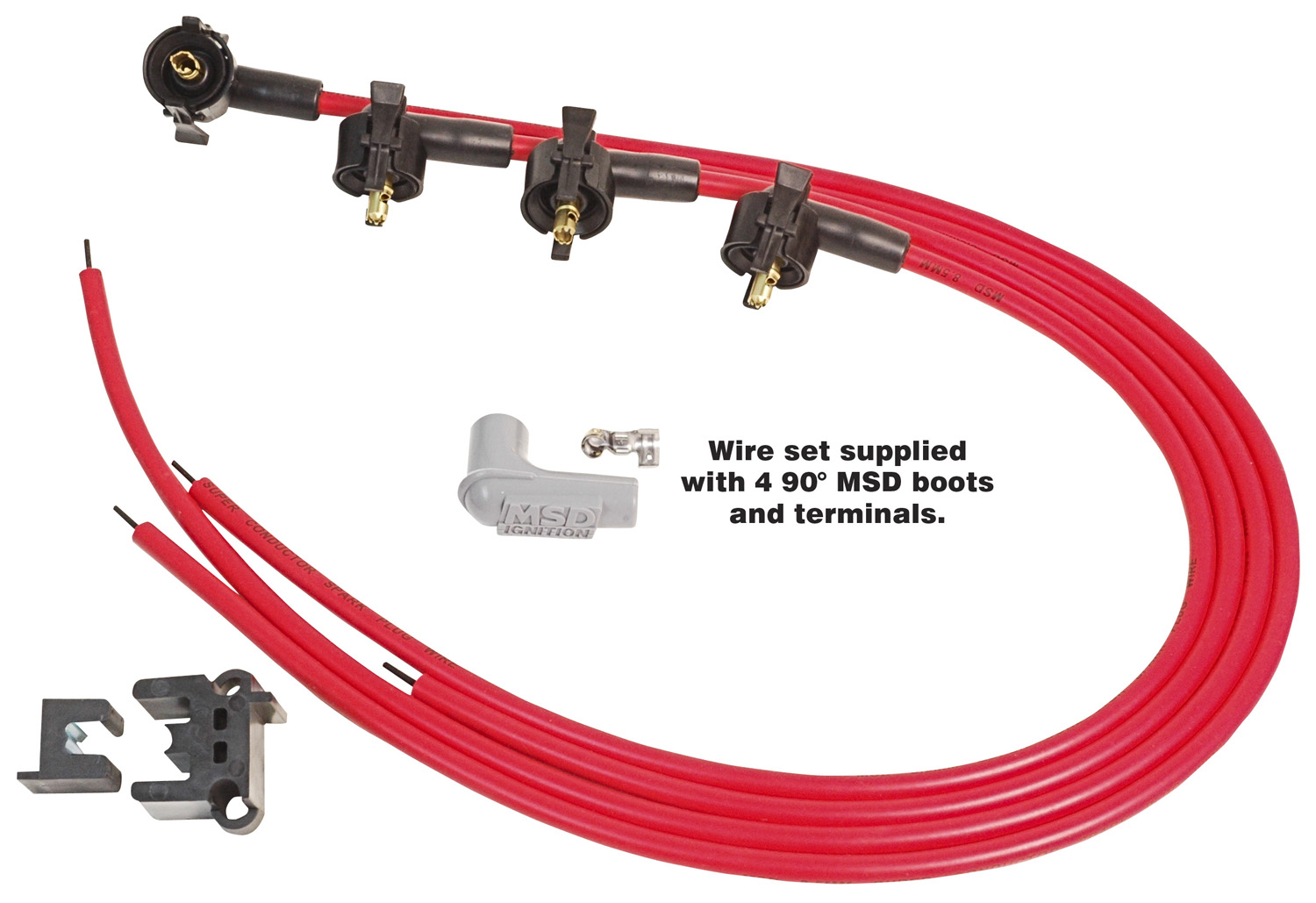 MSD Ignition MSD Ignition 31689 Universal; Spark Plug Wire Set