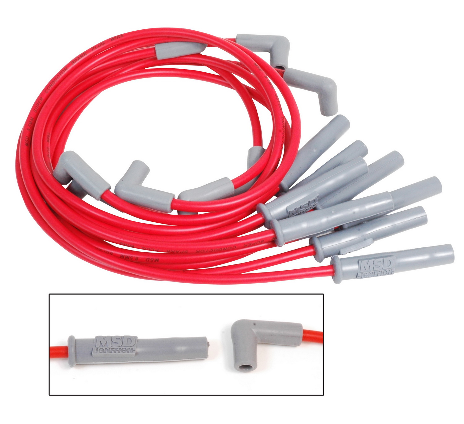 MSD Ignition MSD Ignition 32779 Custom Spark Plug Wire Set 98-03 S10 PICKUP SONOMA