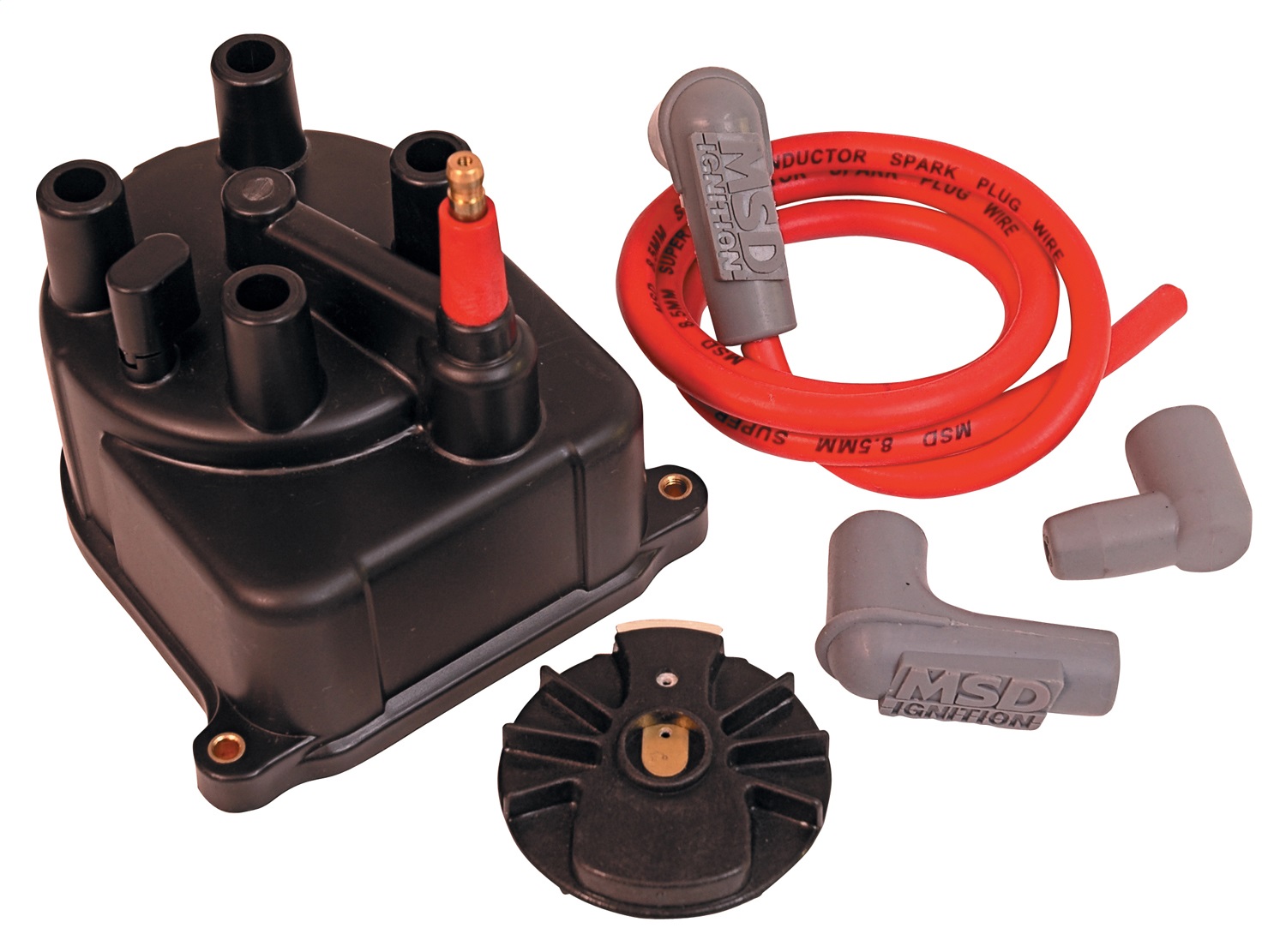 MSD Ignition MSD Ignition 82903 Distributor Cap And Rotor Kit 88-91 Civic CRX Integra