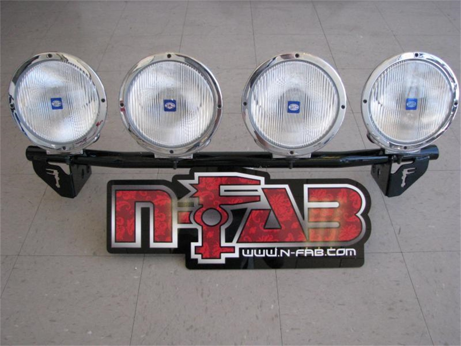 N-Fab N-Fab D045LB Light Bar Fits 04-15 2500 3500 Ram 2500 Ram 3500 Ram 4500 Ram 5500