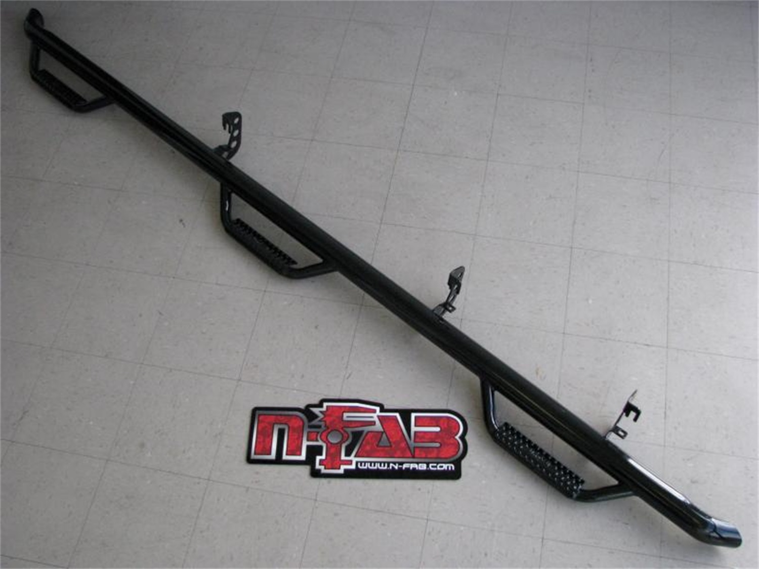 N-Fab N-Fab D0994QC-6 Nerf Step Bar; Wheel To Wheel Fits 09-14 1500 Ram 1500