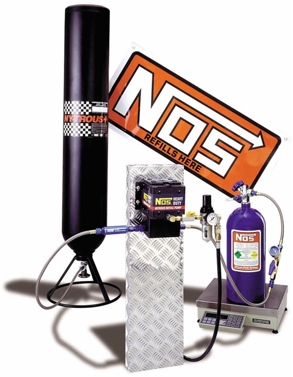 NOS NOS 14251NOS Nitrous Refill Station; Transfer Pump Kit